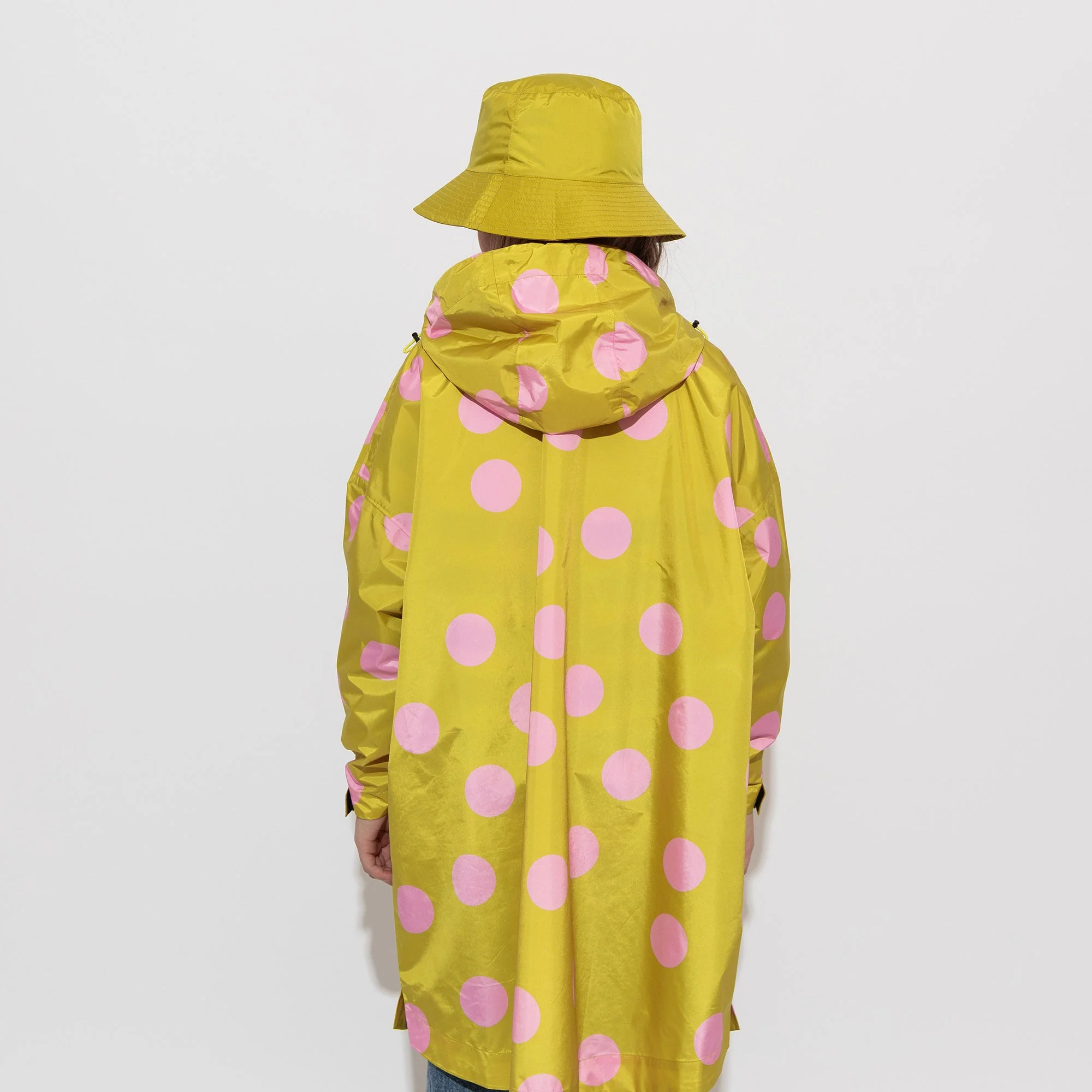 Kids Bucket Hat solid citrus - Image 4