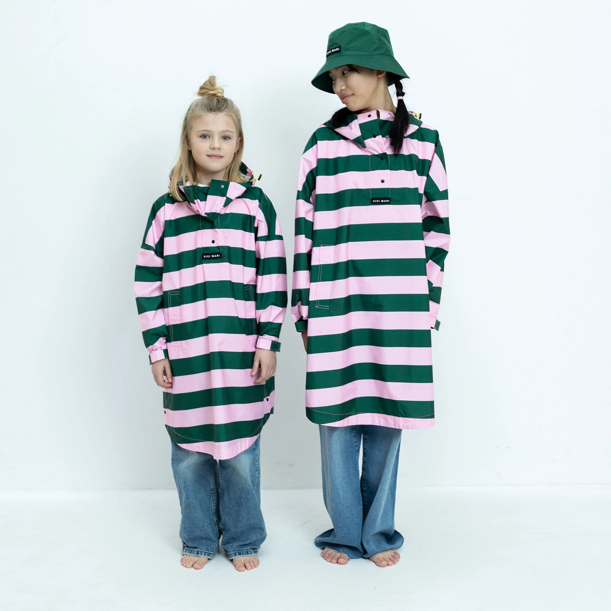 Kids Bucket Hat solid green - Image 7