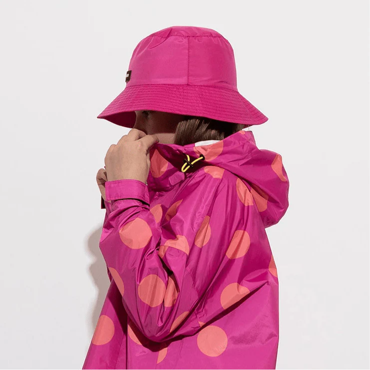 Kids Bucket Hat solid magenta - Image 2