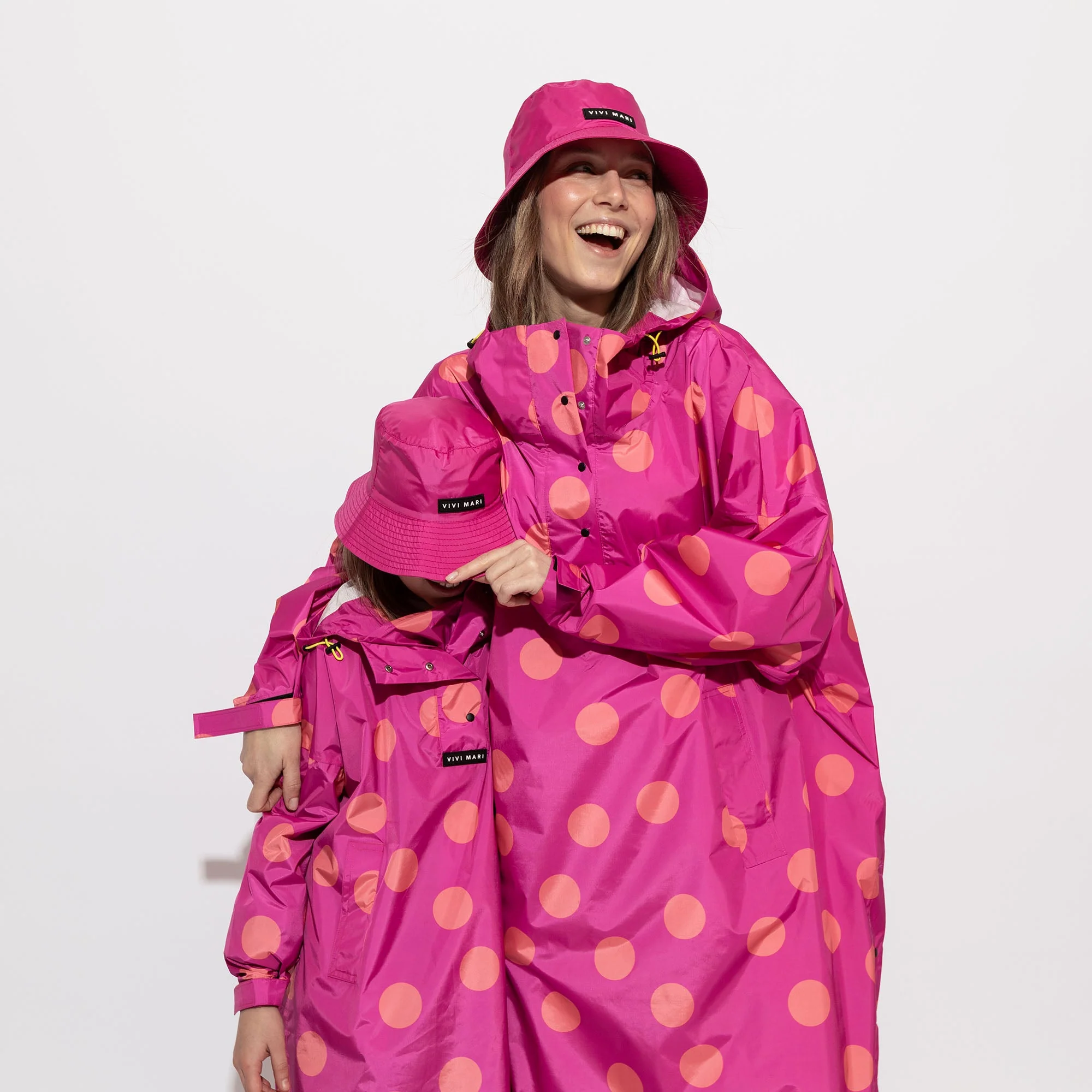Kids Bucket Hat solid magenta - Image 4
