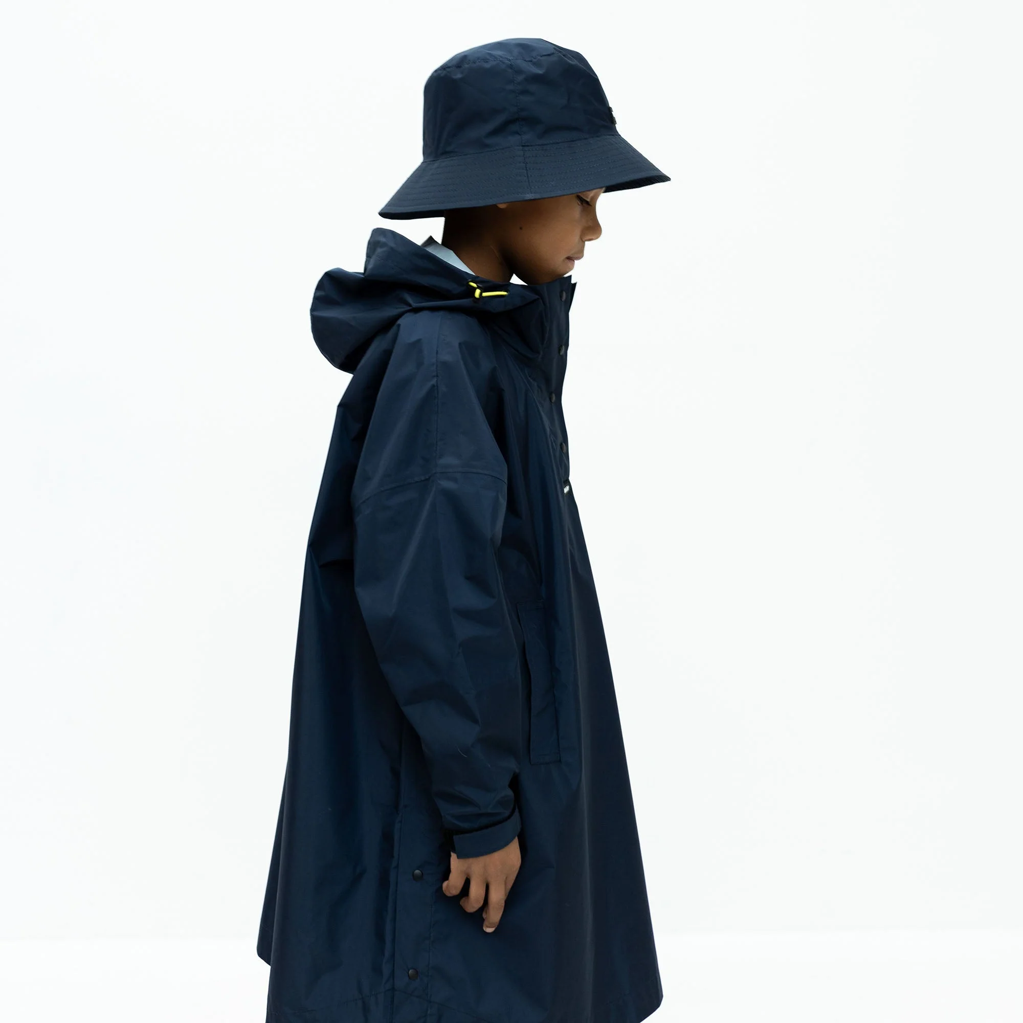 Kids Bucket Hat solid navy - Image 10