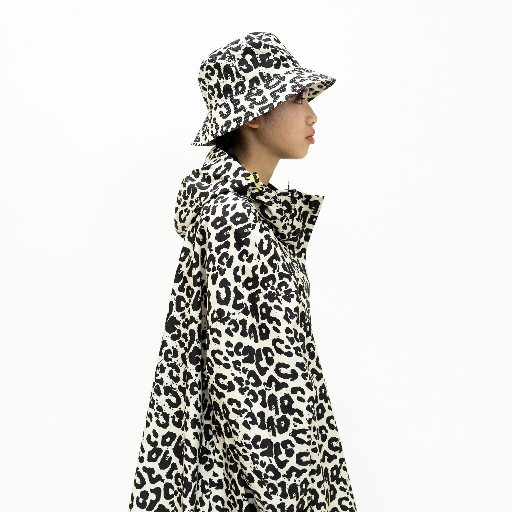 Kids Raincoat leo splashes black/sand - Image 12