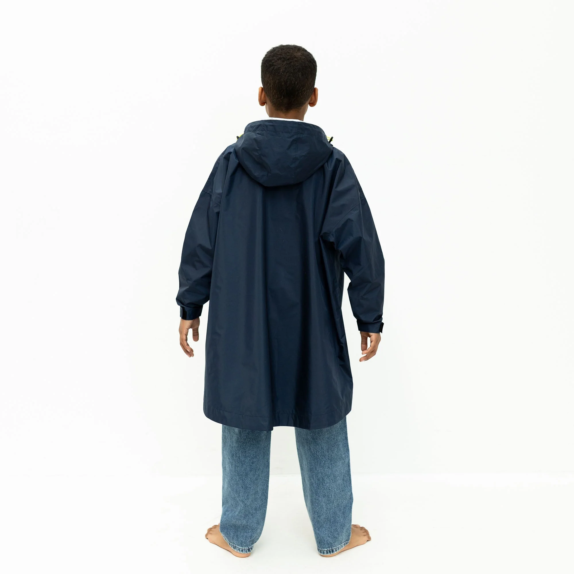Kids Raincoat solid navy - Image 14