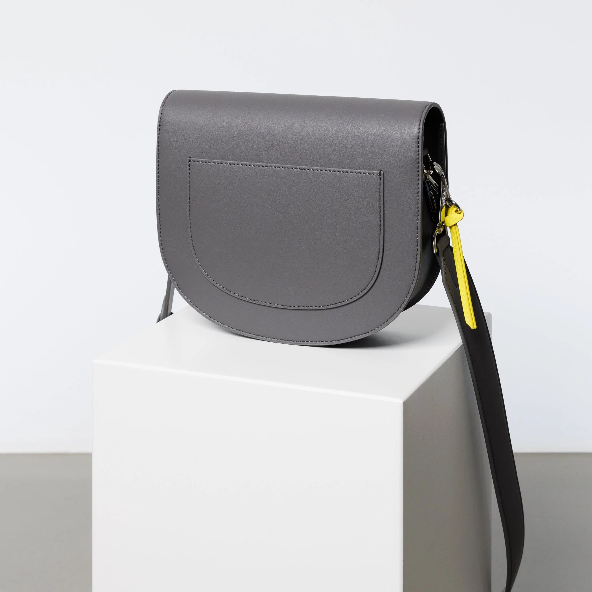 halfmoon bag + strap basic belt - taupe - Image 3