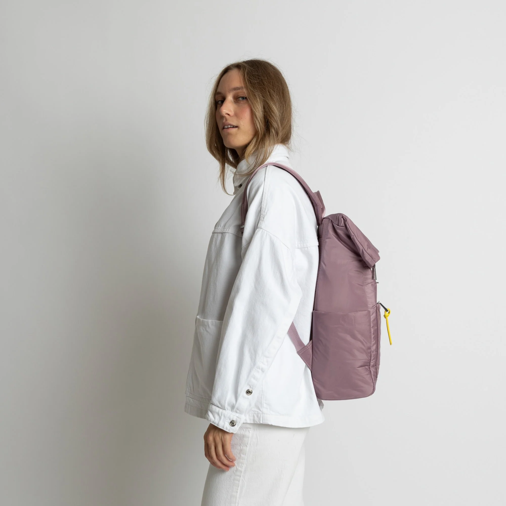 Padded Backpack medium - ash plum - Image 10
