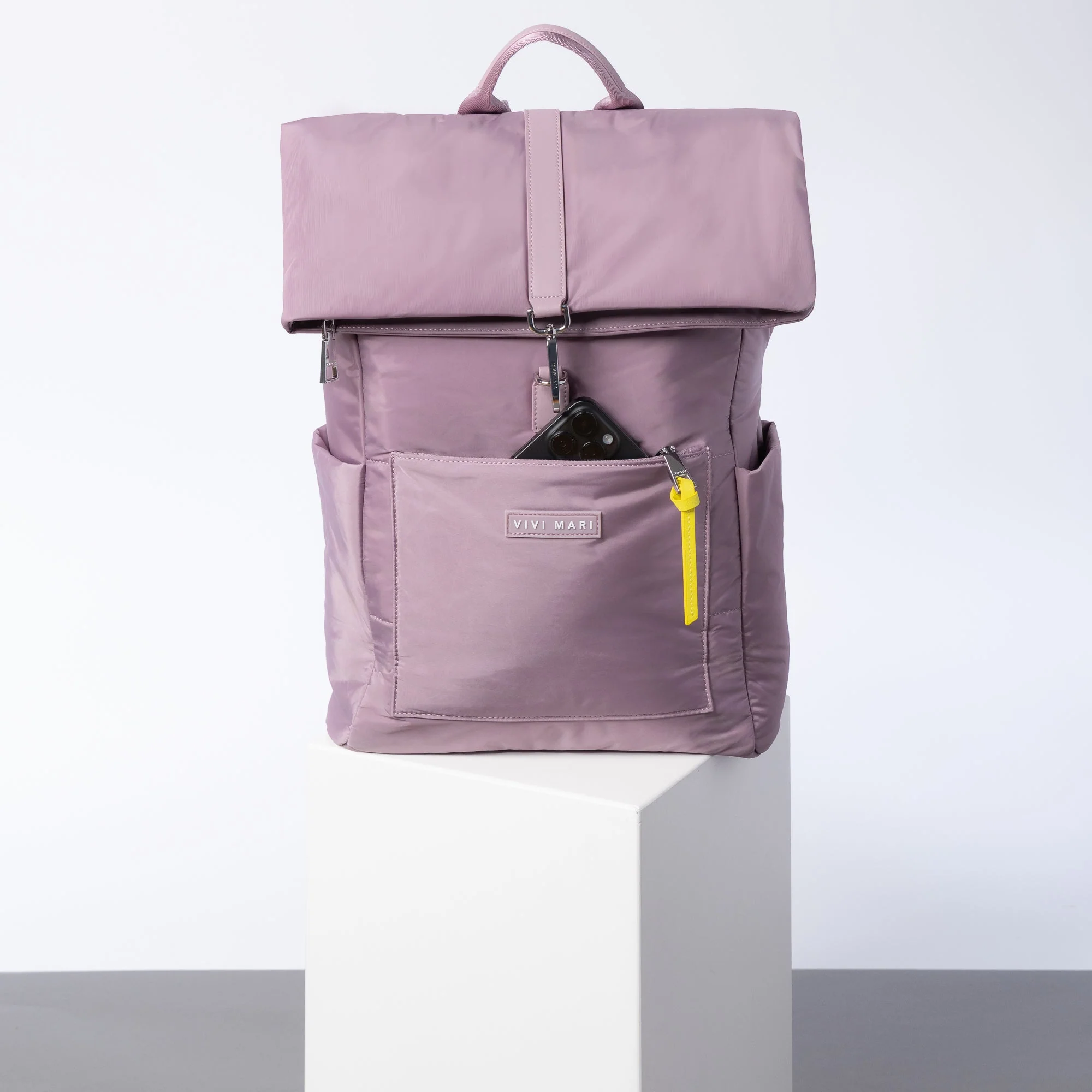 Padded Backpack medium - ash plum - Image 14