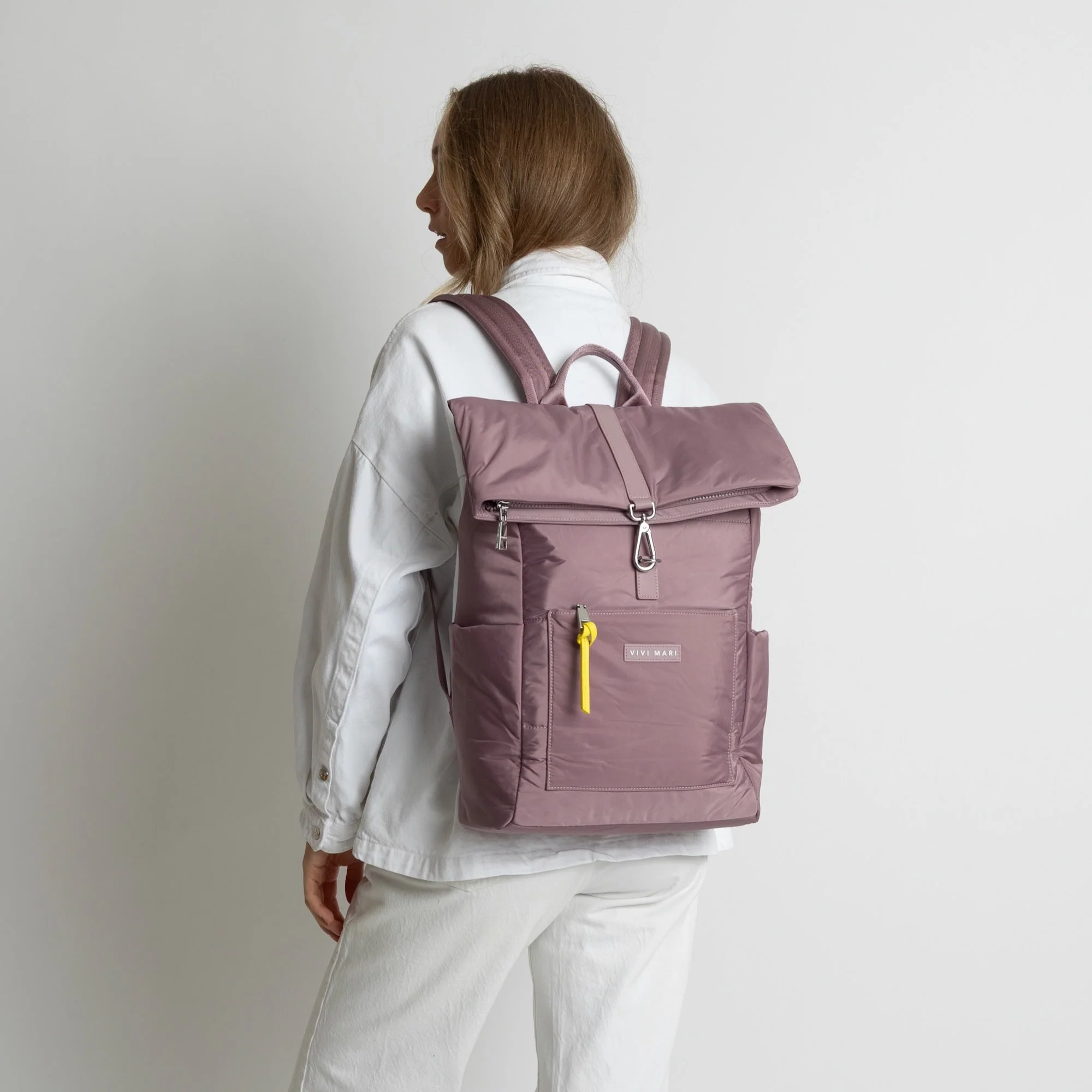 Padded Backpack medium - ash plum - Image 6