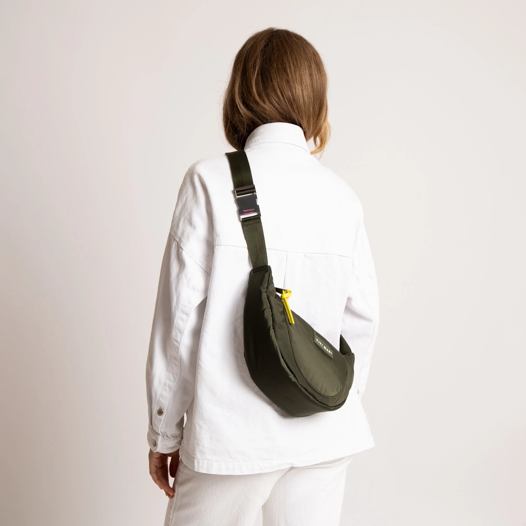 Padded Hip Bag medium - olive - Image 7