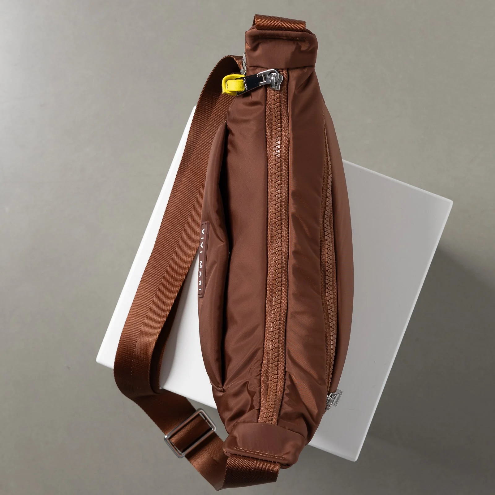 Padded Hip Bag medium - tan - Image 6