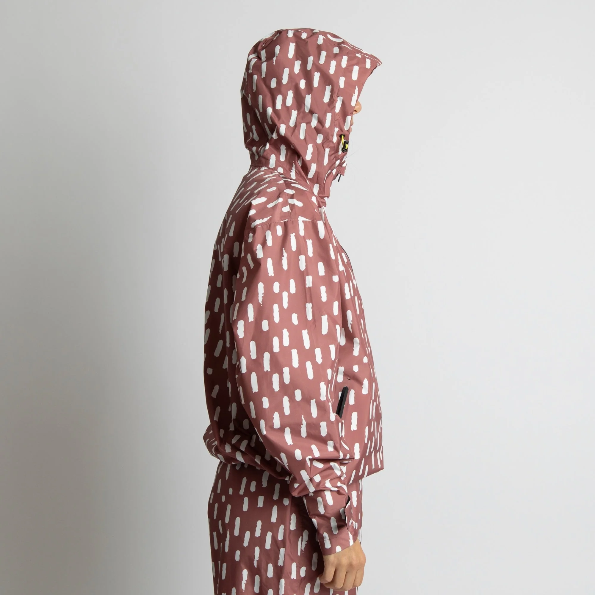 Rain Jacket drops mauve/white - Image 13