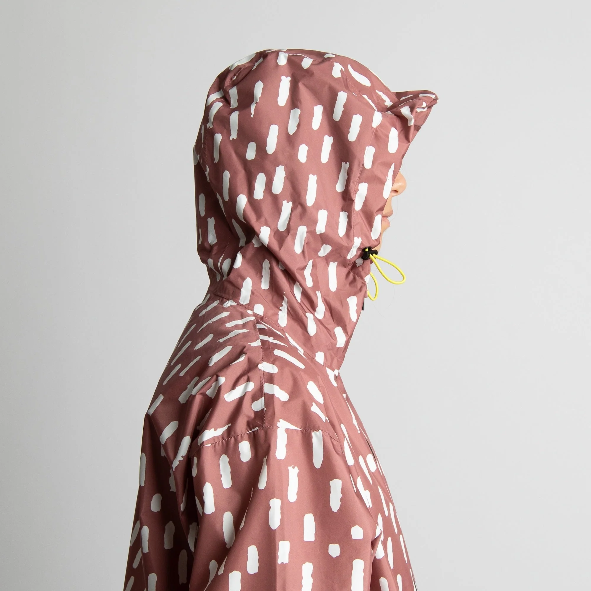 Rain Jacket drops mauve/white - Image 7