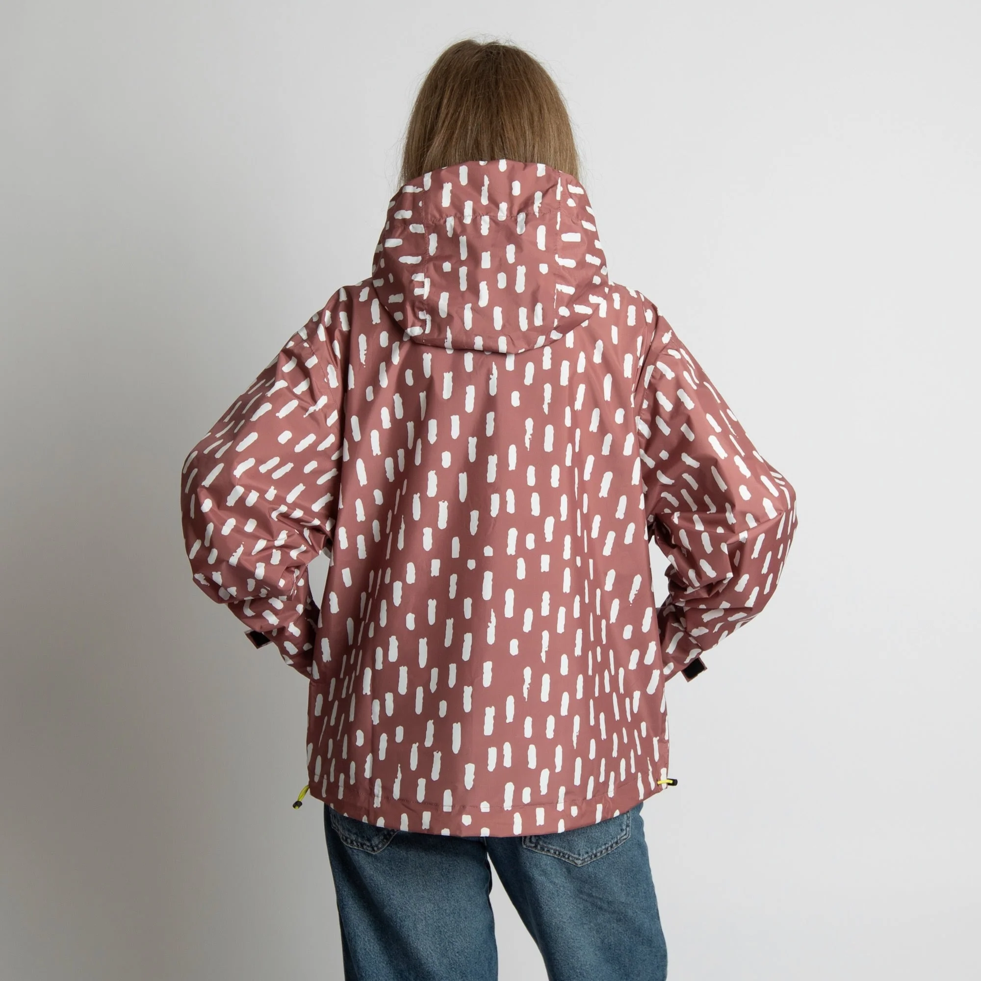 Rain Jacket drops mauve/white - Image 8