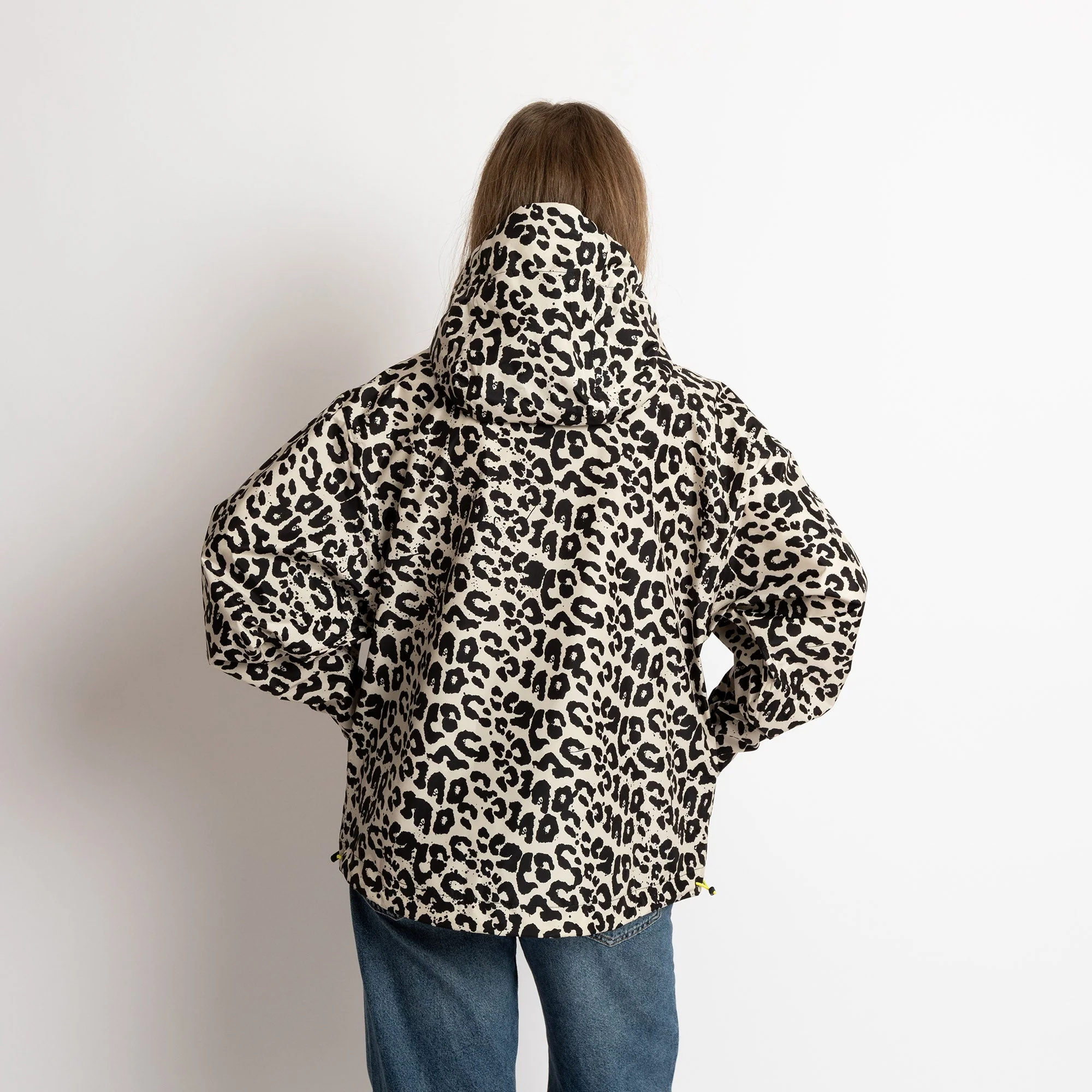 Rain Jacket leo splashes black/sand - Image 14
