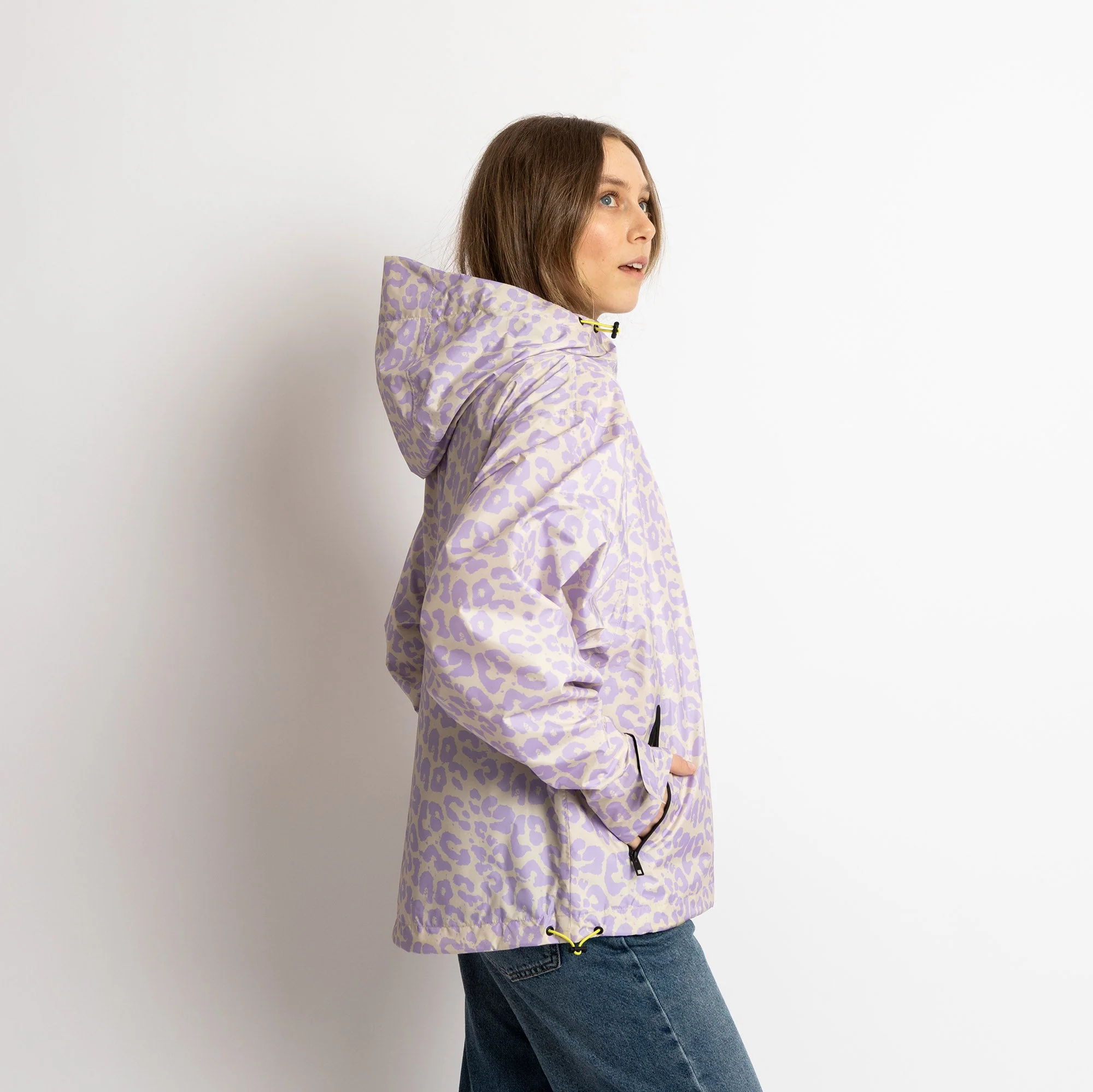 Rain Jacket leo splashes lavender/grey - Image 16