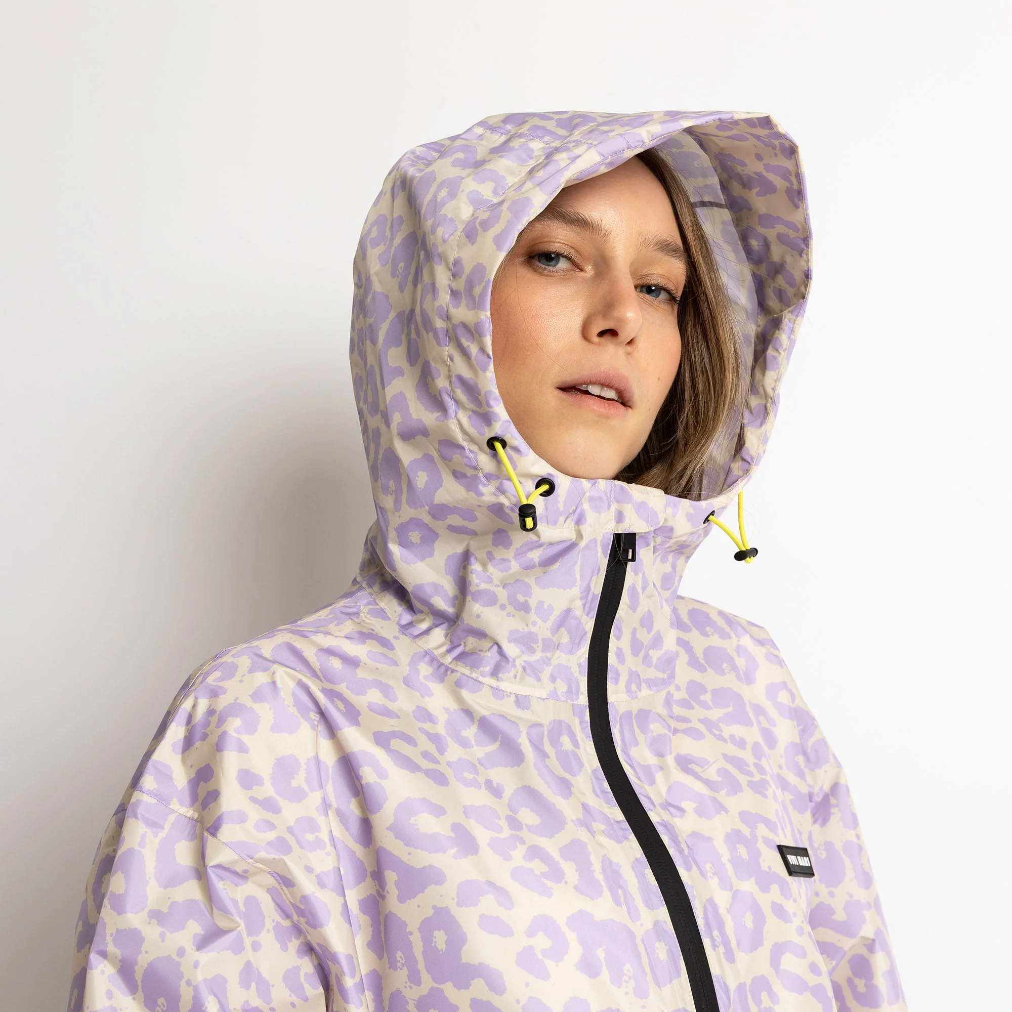 Rain Jacket leo splashes lavender/grey - Image 7