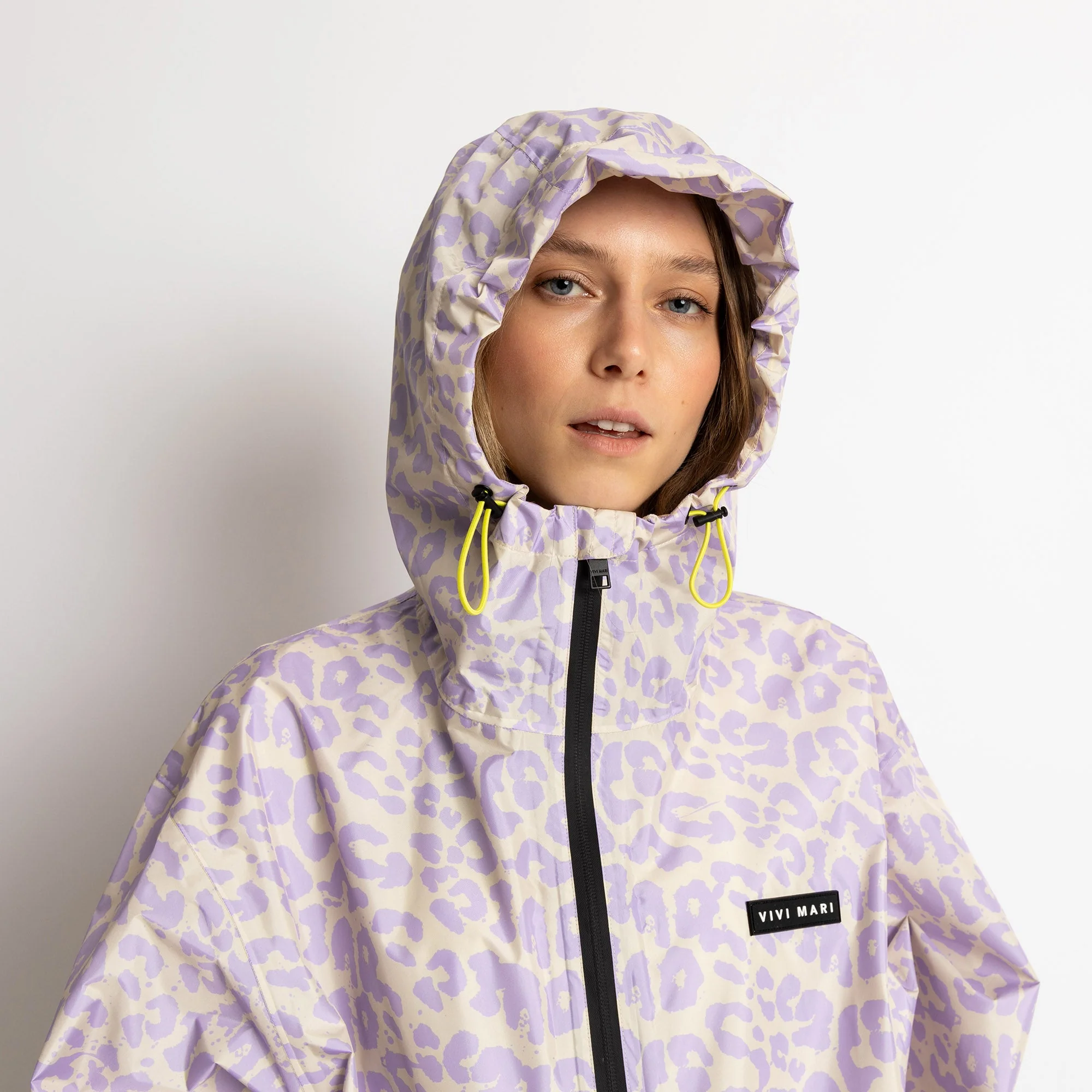Rain Jacket leo splashes lavender/grey - Image 9