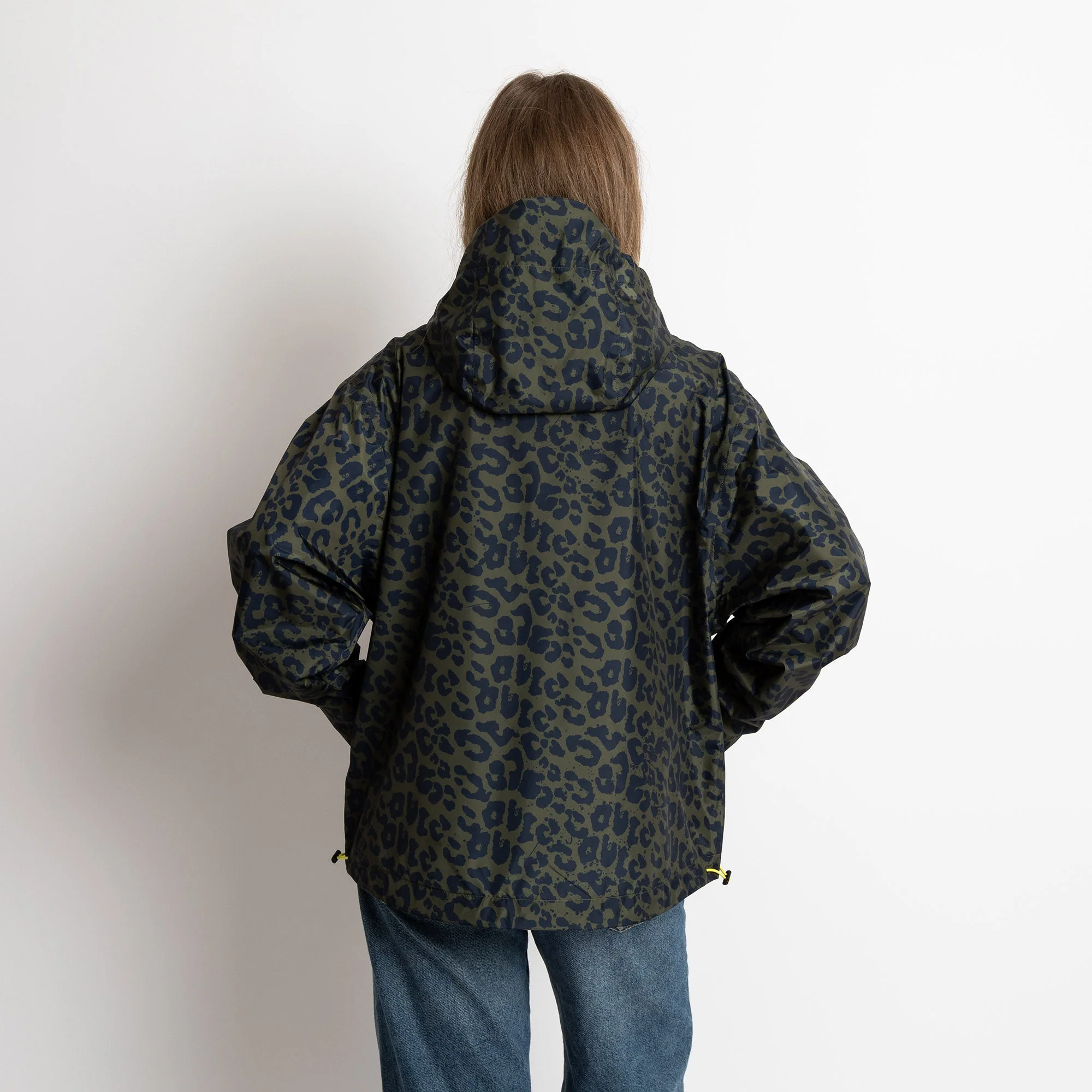 Rain Jacket leo splashes navy/olive - Image 12