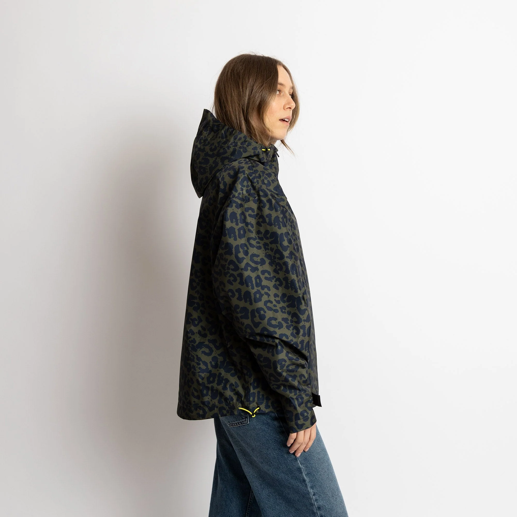 Rain Jacket leo splashes navy/olive - Image 14