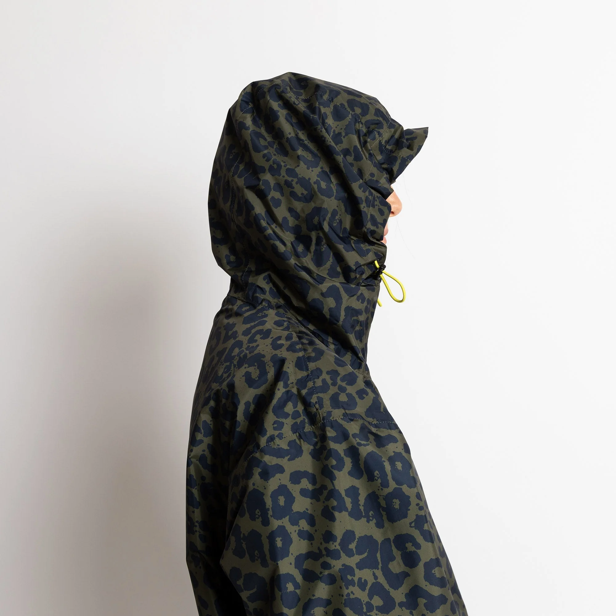 Rain Jacket leo splashes navy/olive - Image 9