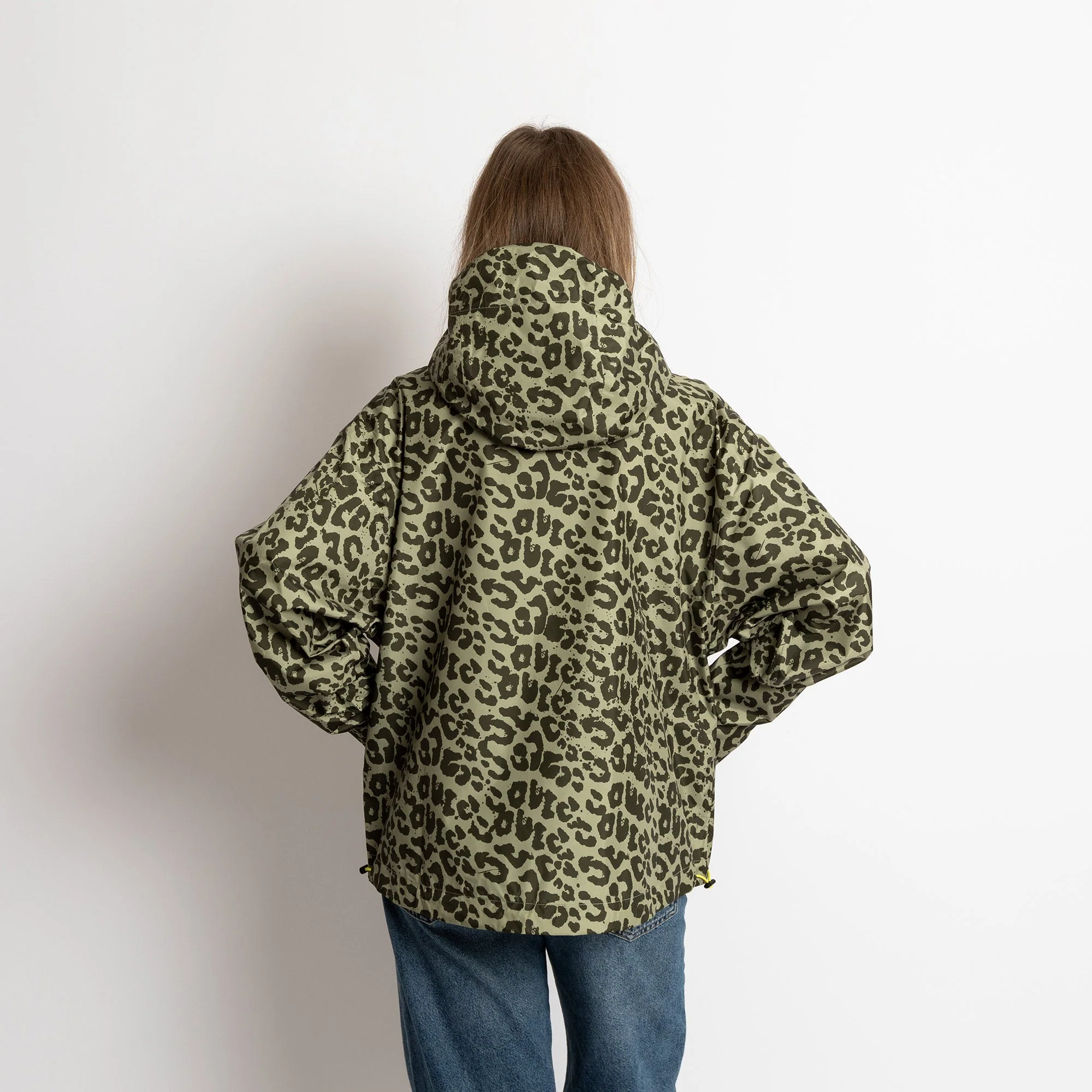 Rain Jacket leo splashes olive/pale olive - Image 9