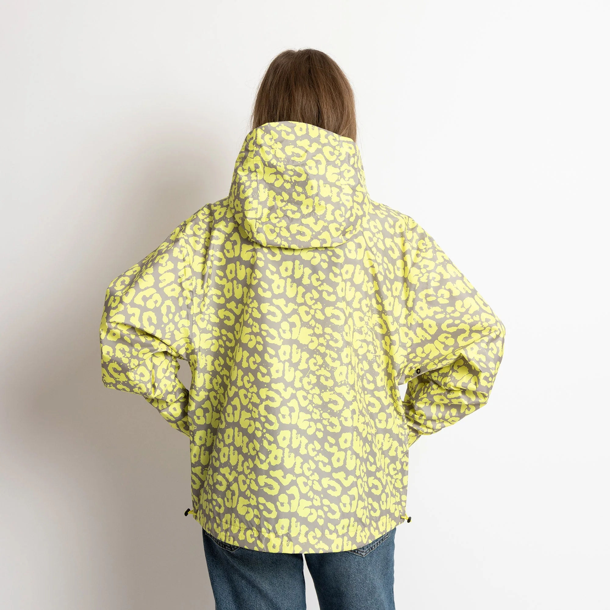 Rain Jacket leo splashes yellow/grey - Image 12