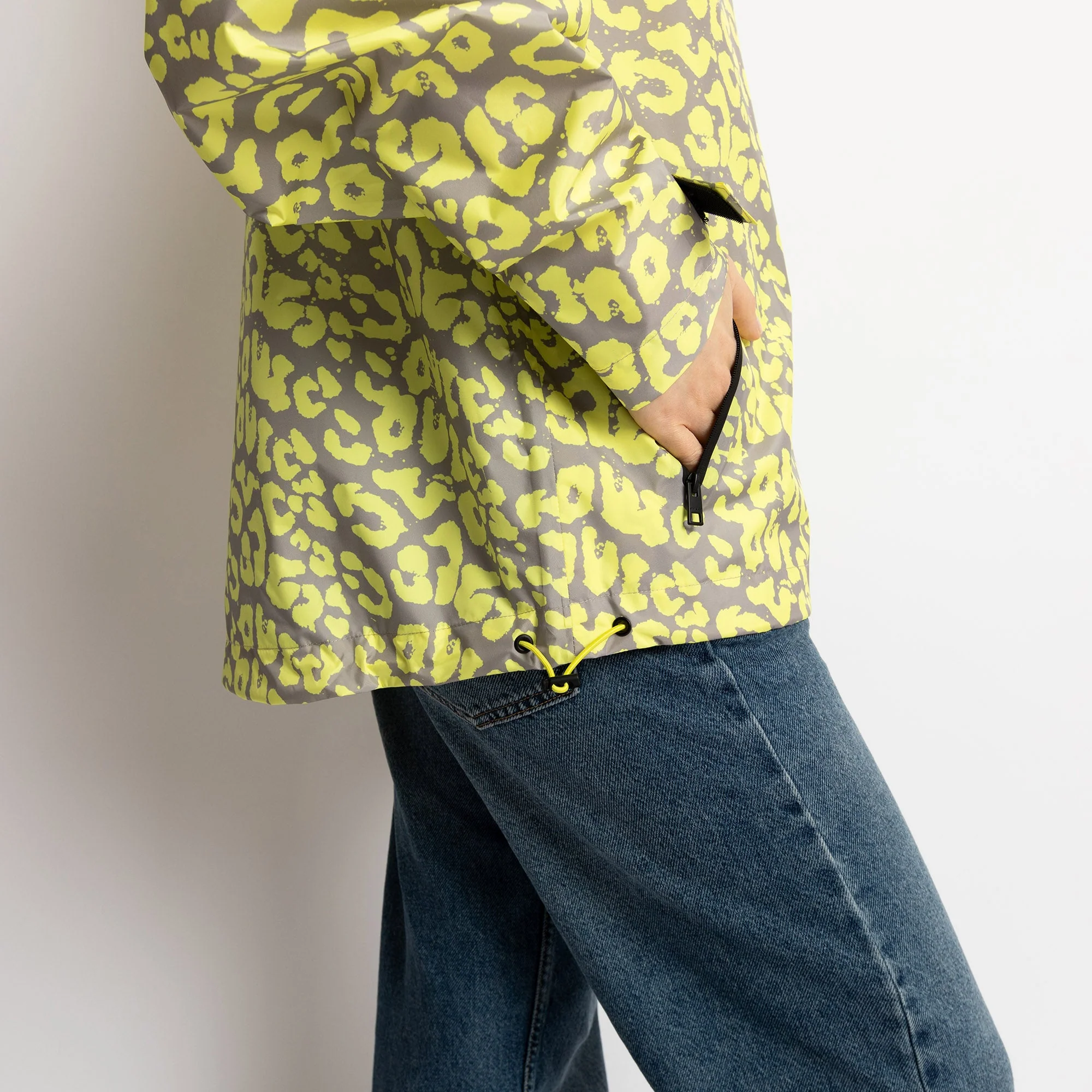 Rain Jacket leo splashes yellow/grey - Image 16