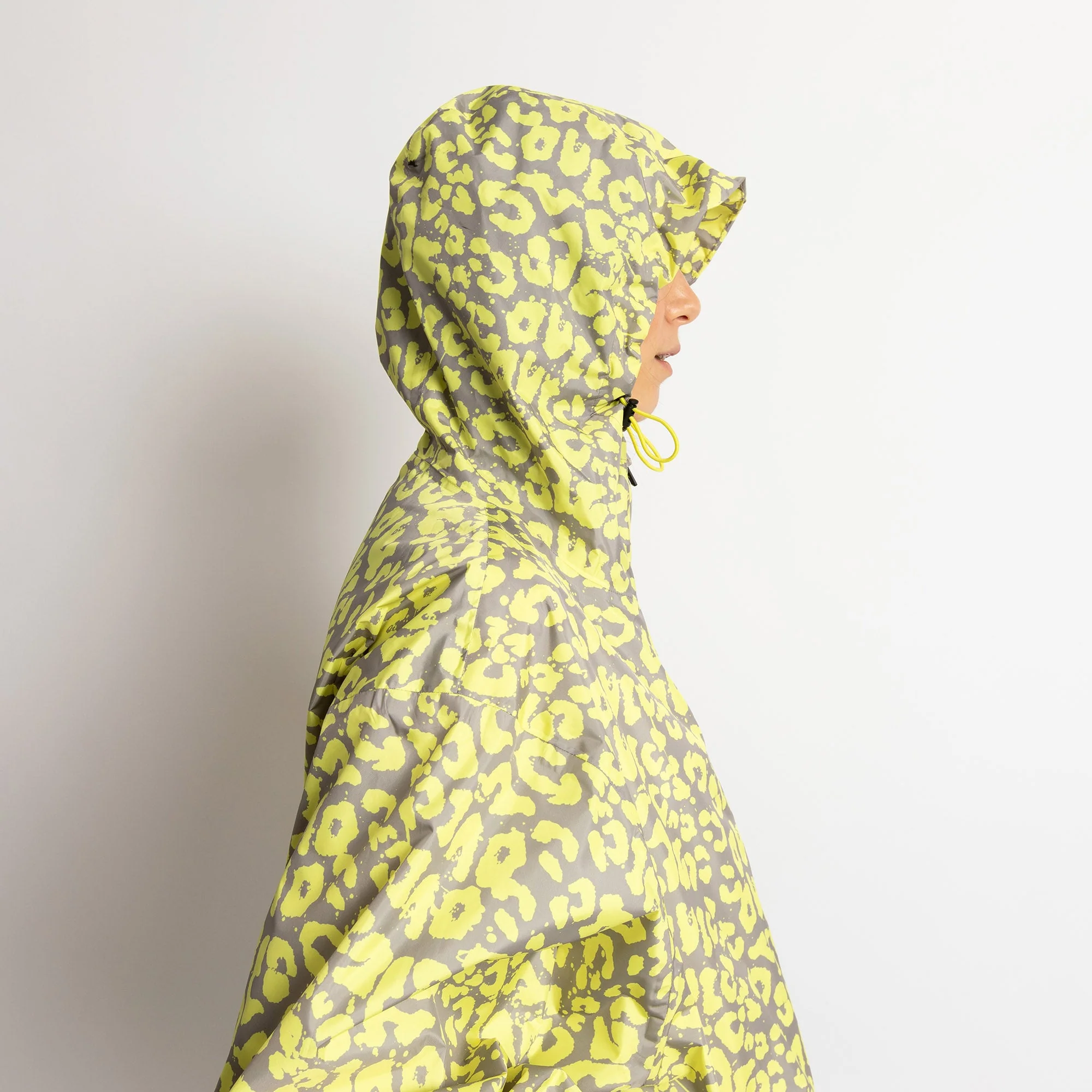Rain Jacket leo splashes yellow/grey - Image 9