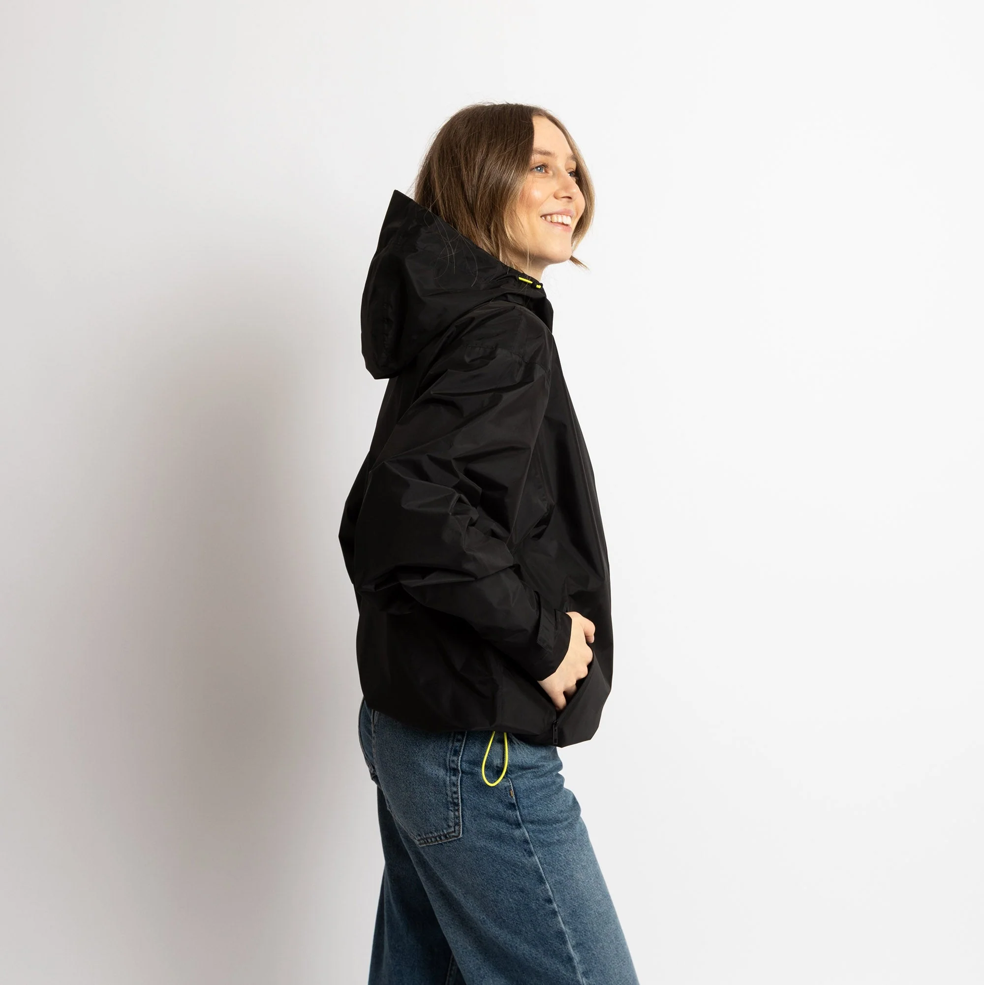 Rain Jacket solid black - Image 13