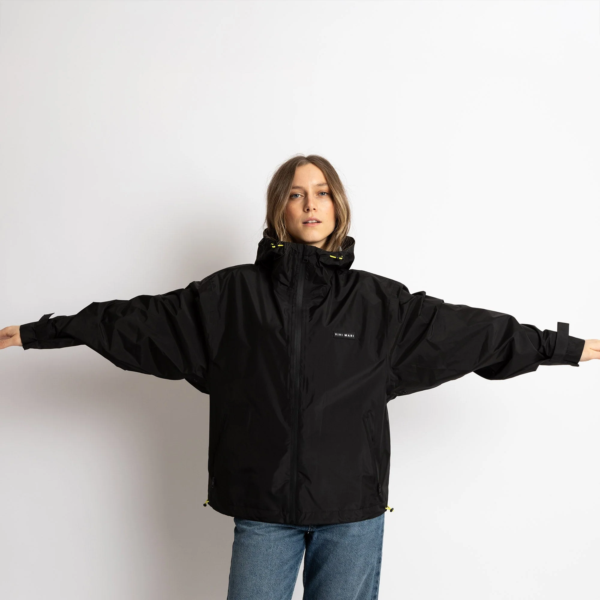 Rain Jacket solid black - Image 14