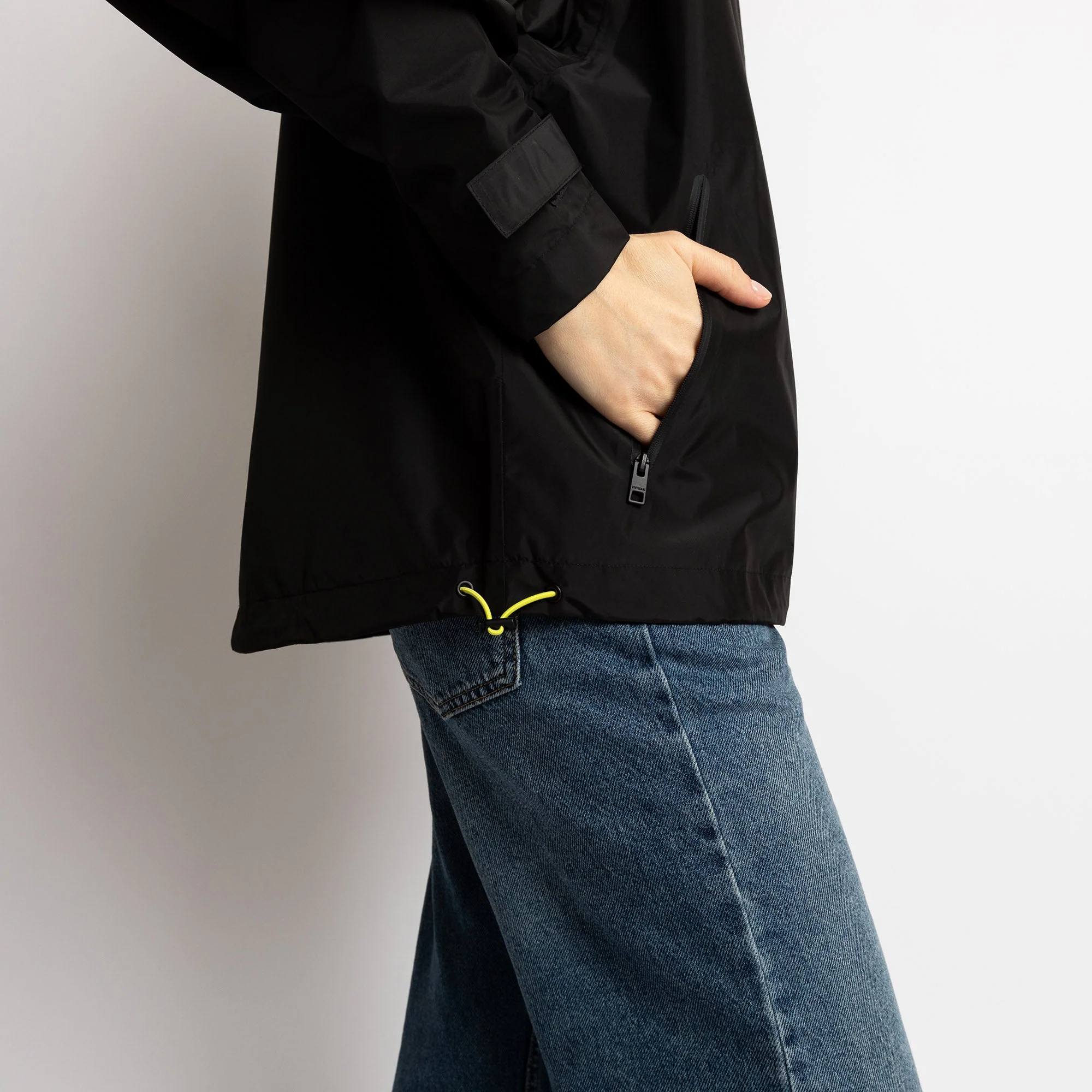 Rain Jacket solid black - Image 17
