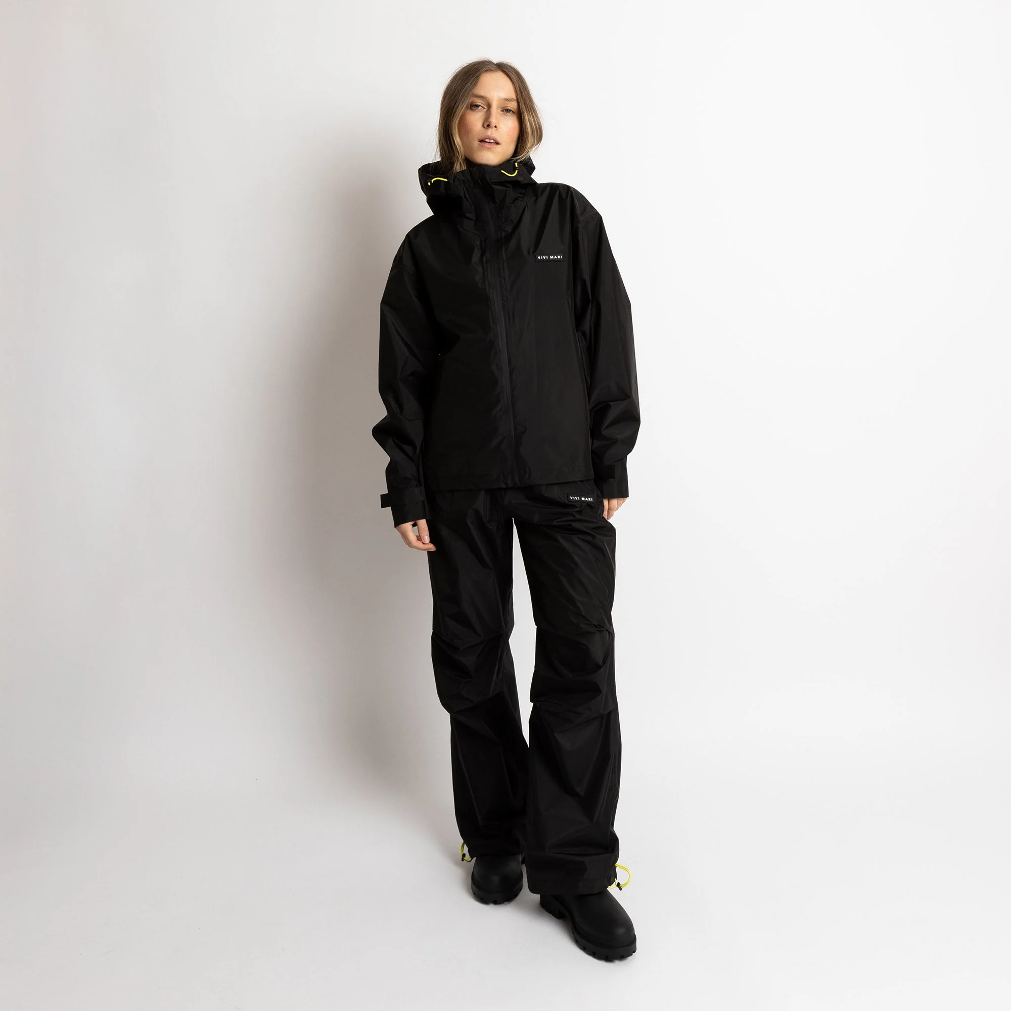 Rain Jacket solid black - Image 4