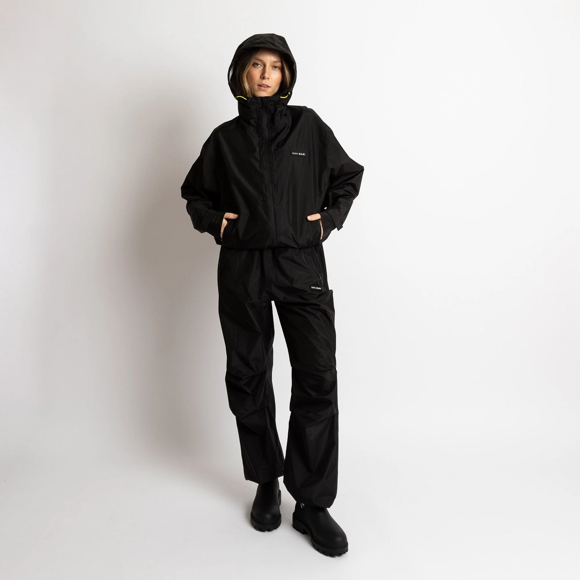 Rain Jacket solid black - Image 5