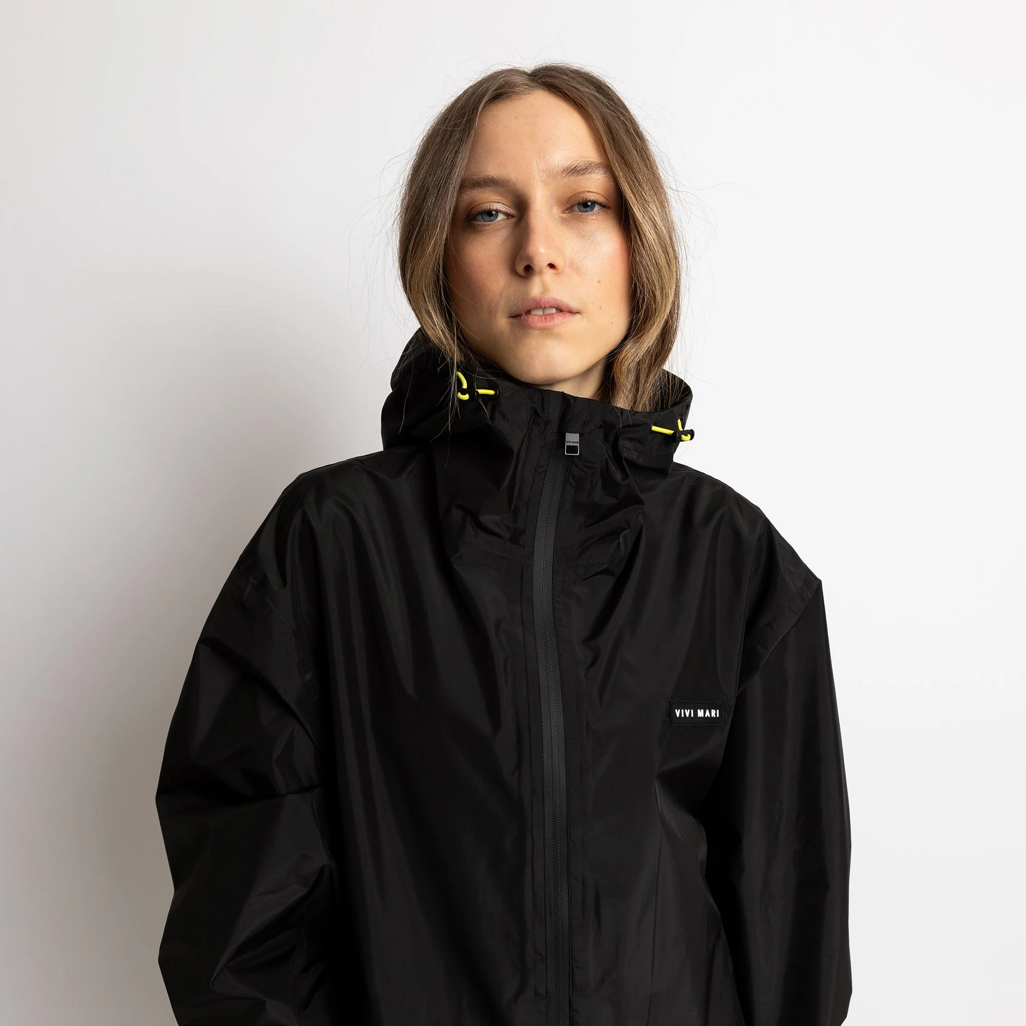 Rain Jacket solid black - Image 8