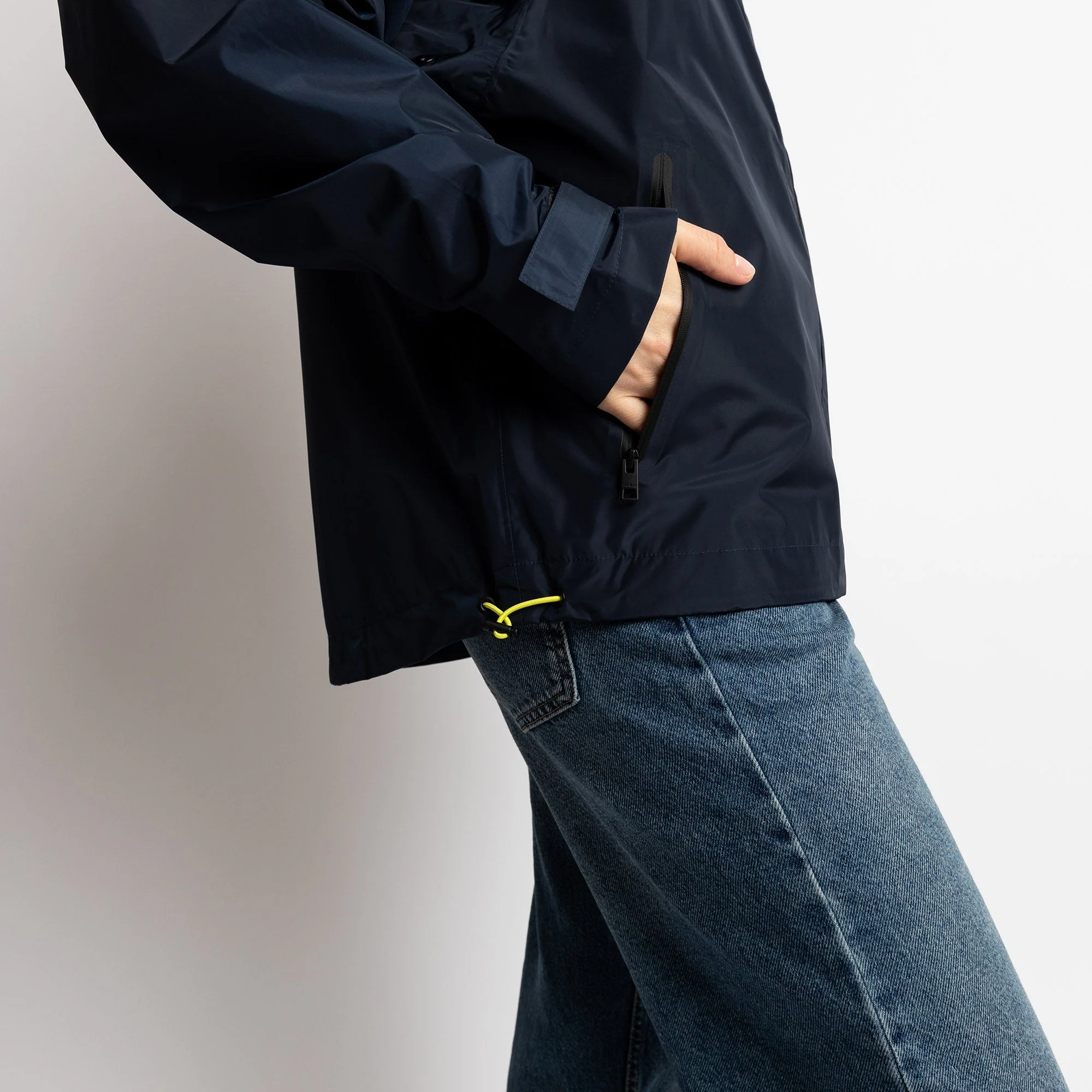 Rain Jacket solid navy - Image 16