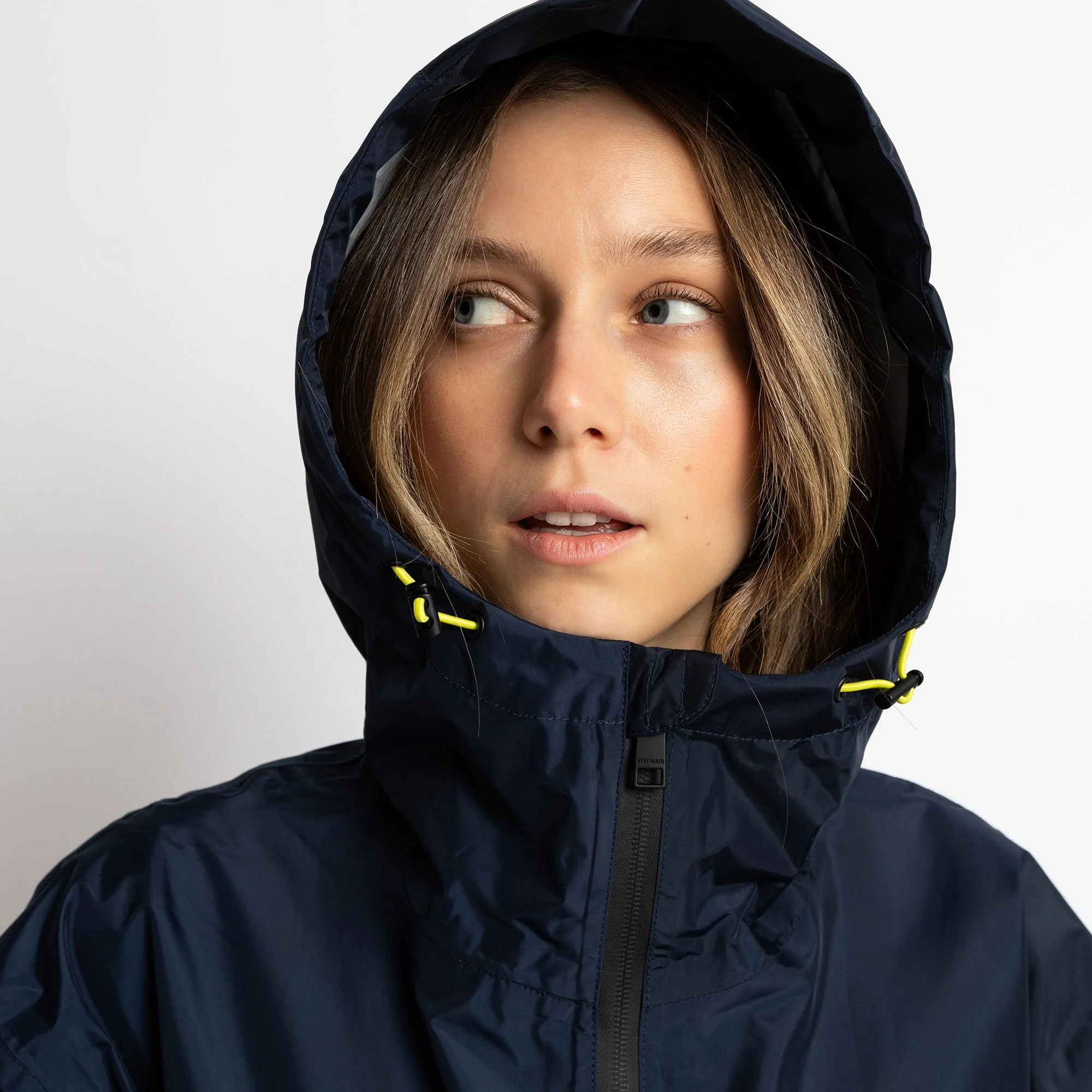 Rain Jacket solid navy - Image 6