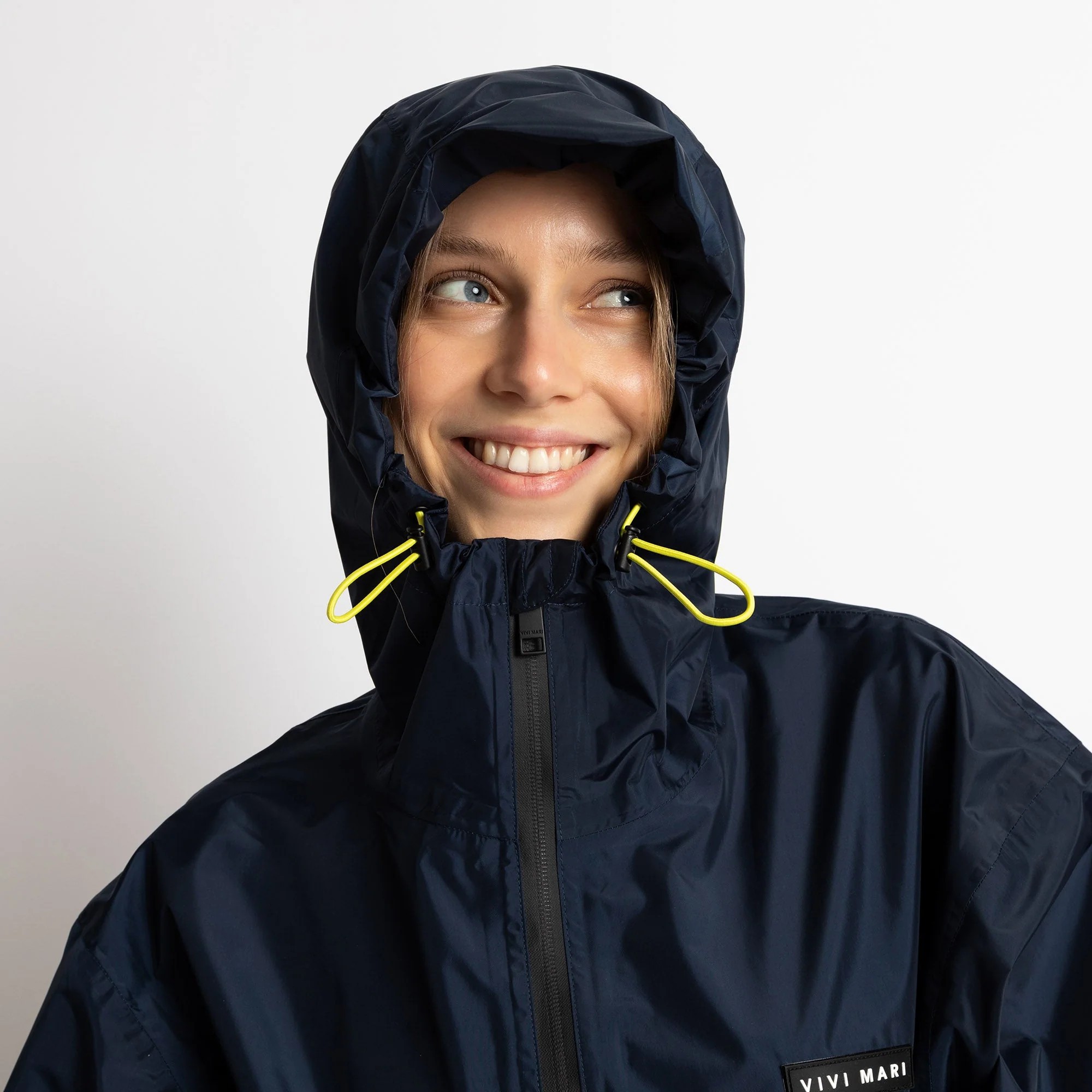 Rain Jacket solid navy - Image 7