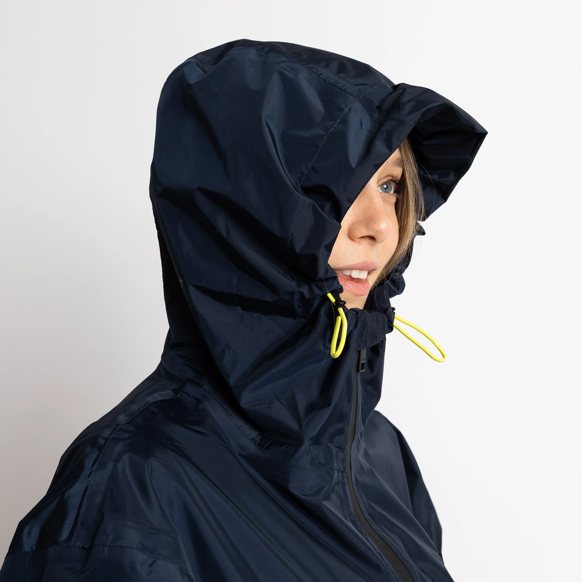 Rain Jacket solid navy - Image 9