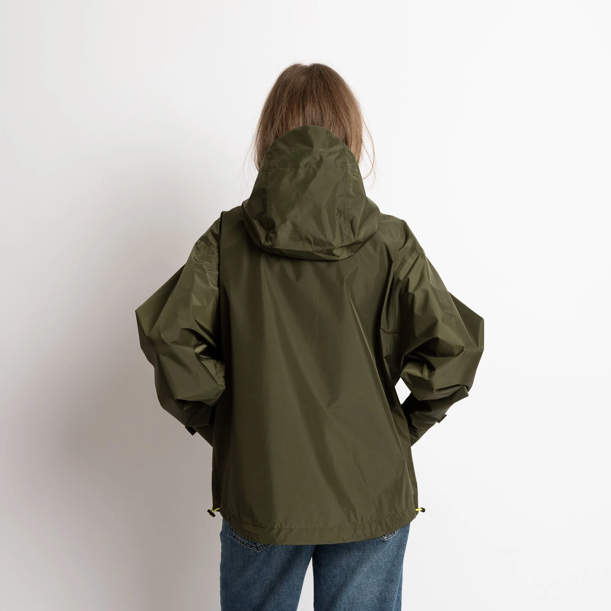 Rain Jacket solid olive - Image 14