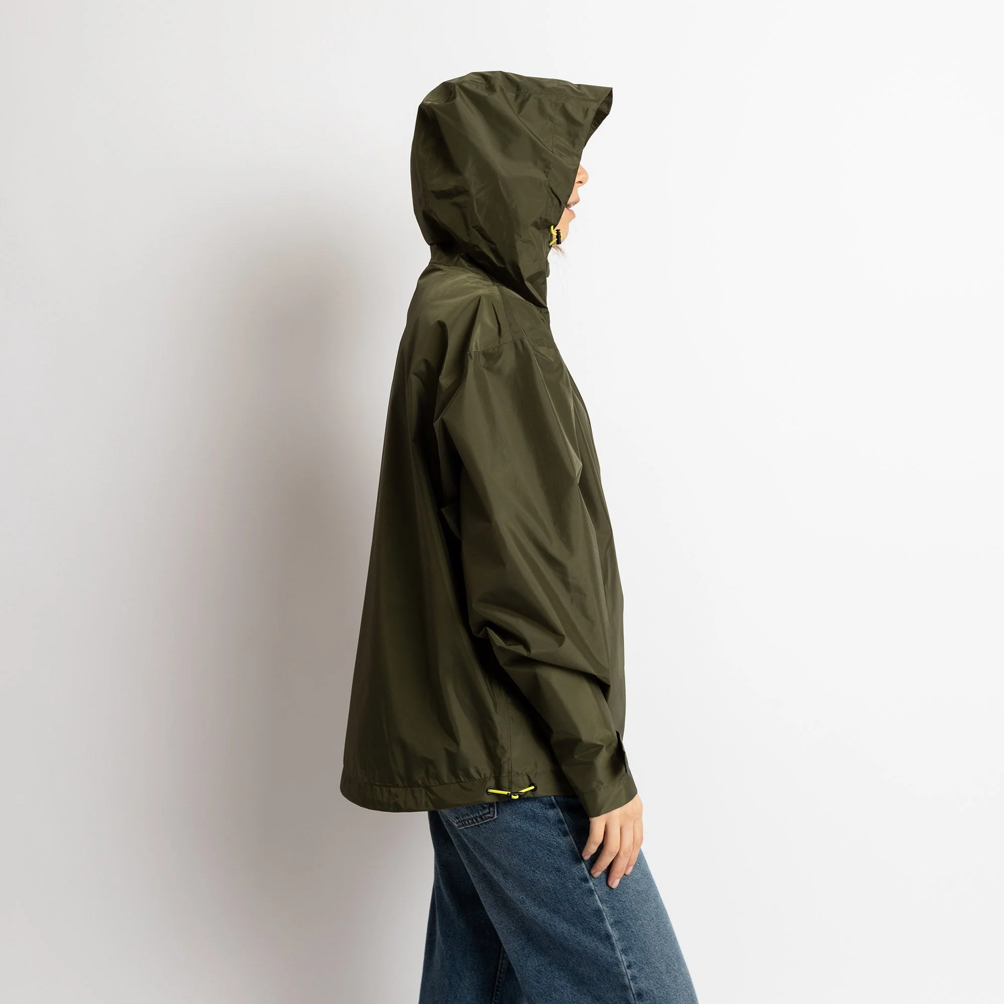 Rain Jacket solid olive - Image 15