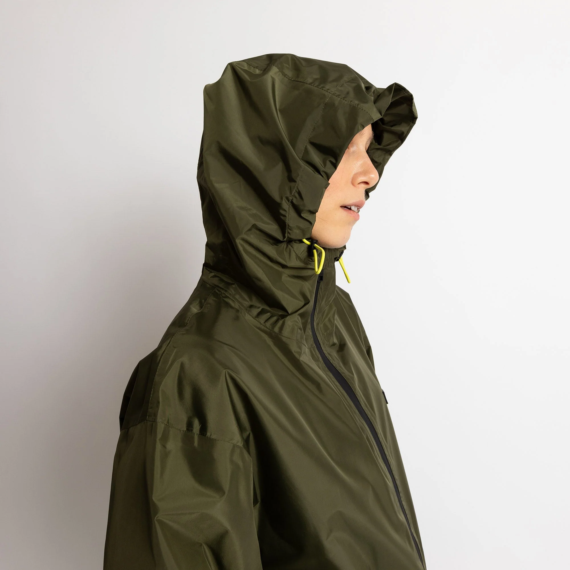 Rain Jacket solid olive - Image 9