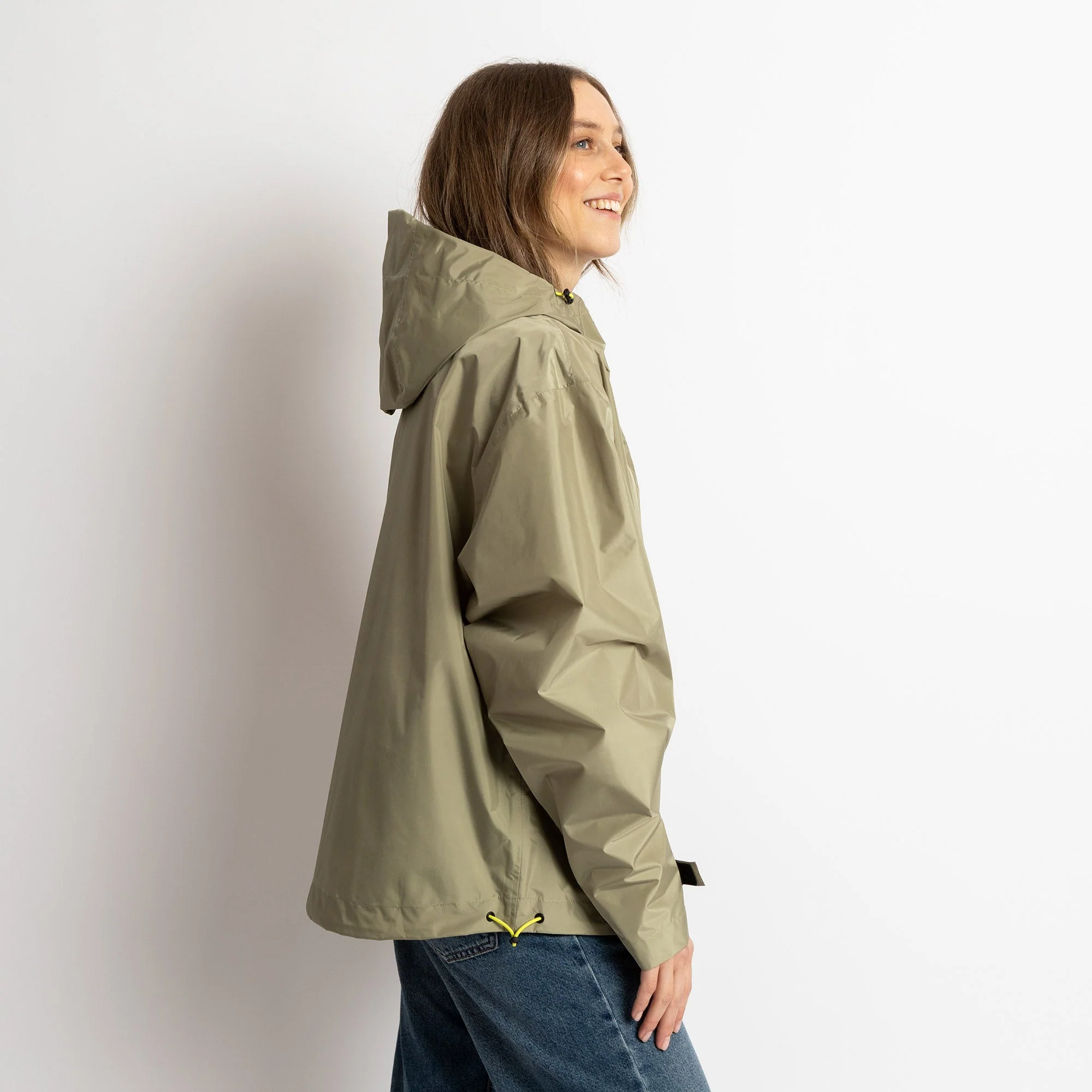 Rain Jacket solid pale olive - Image 10