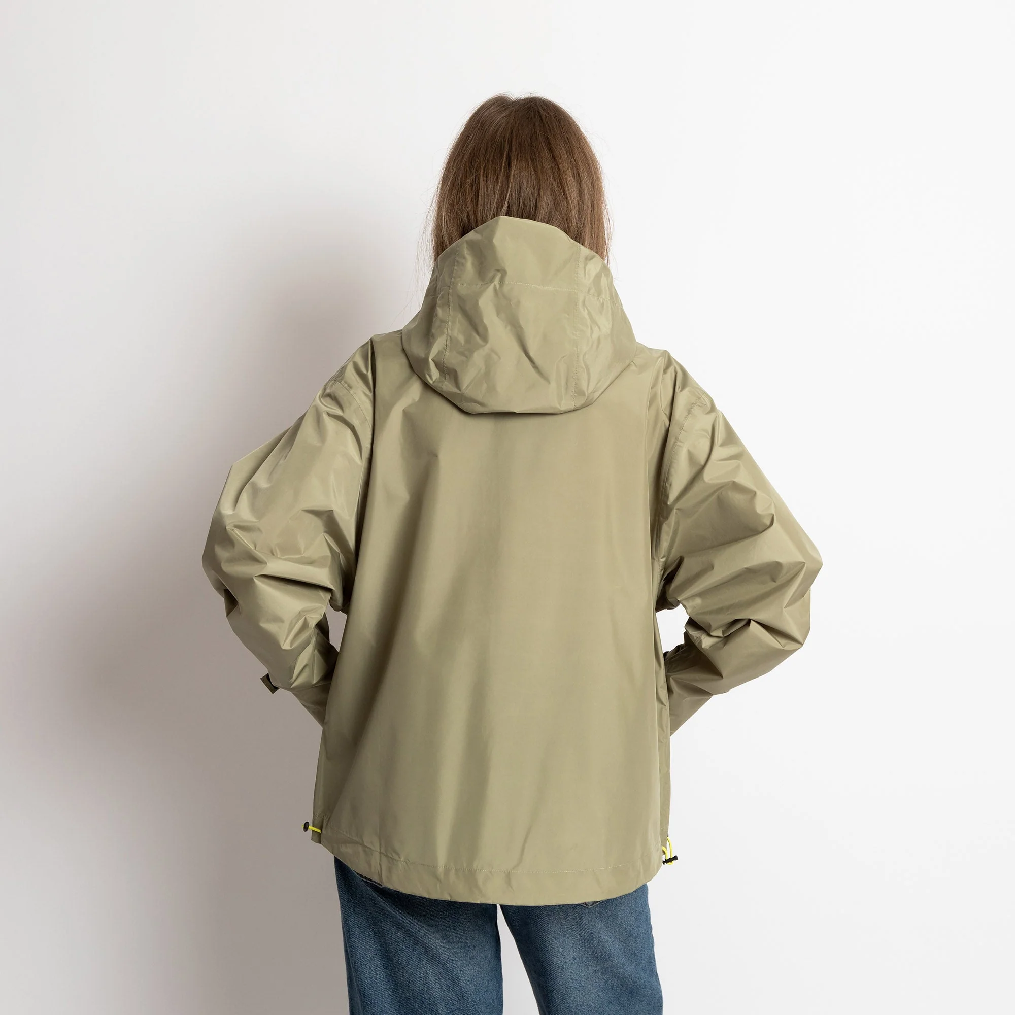 Rain Jacket solid pale olive - Image 14
