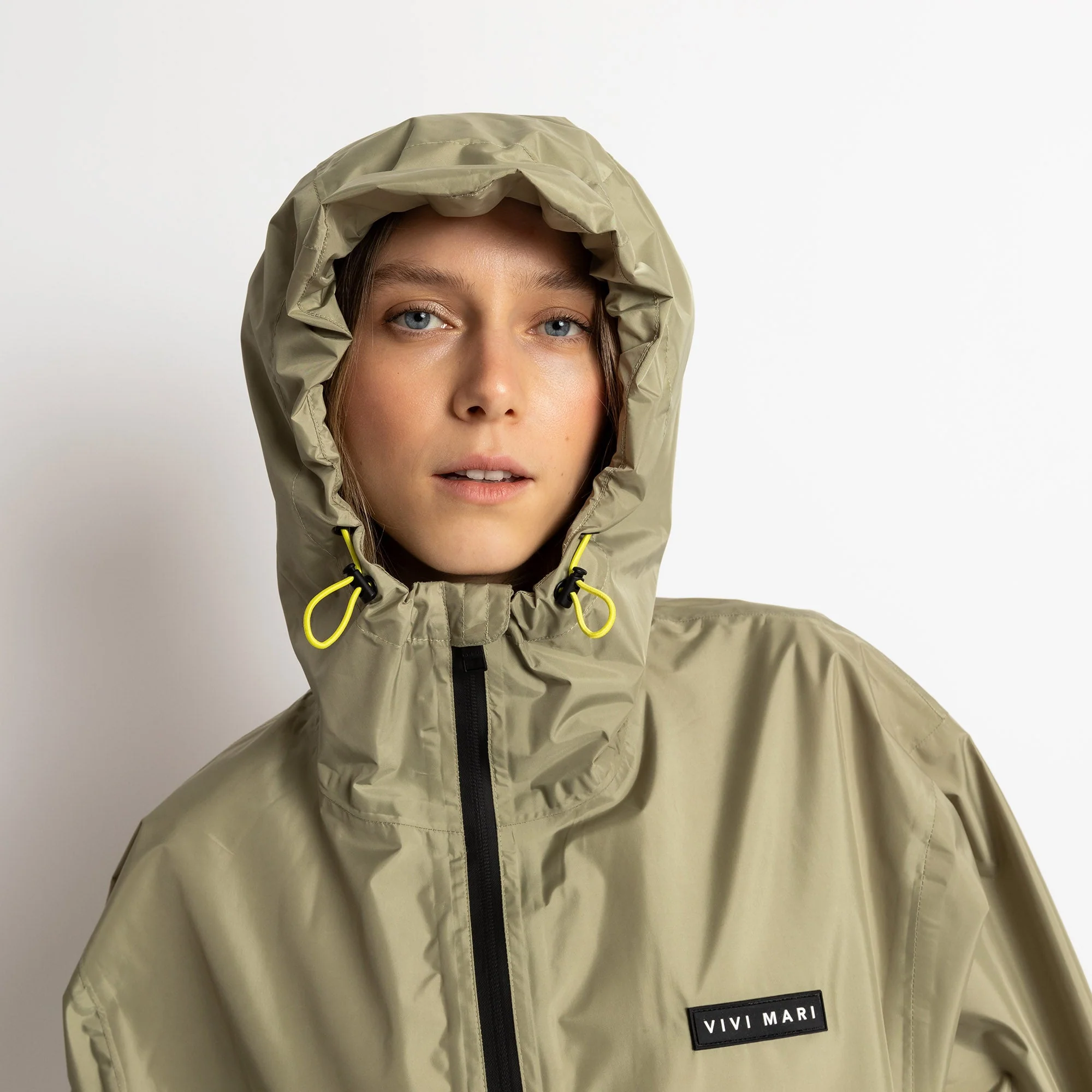 Rain Jacket solid pale olive - Image 9