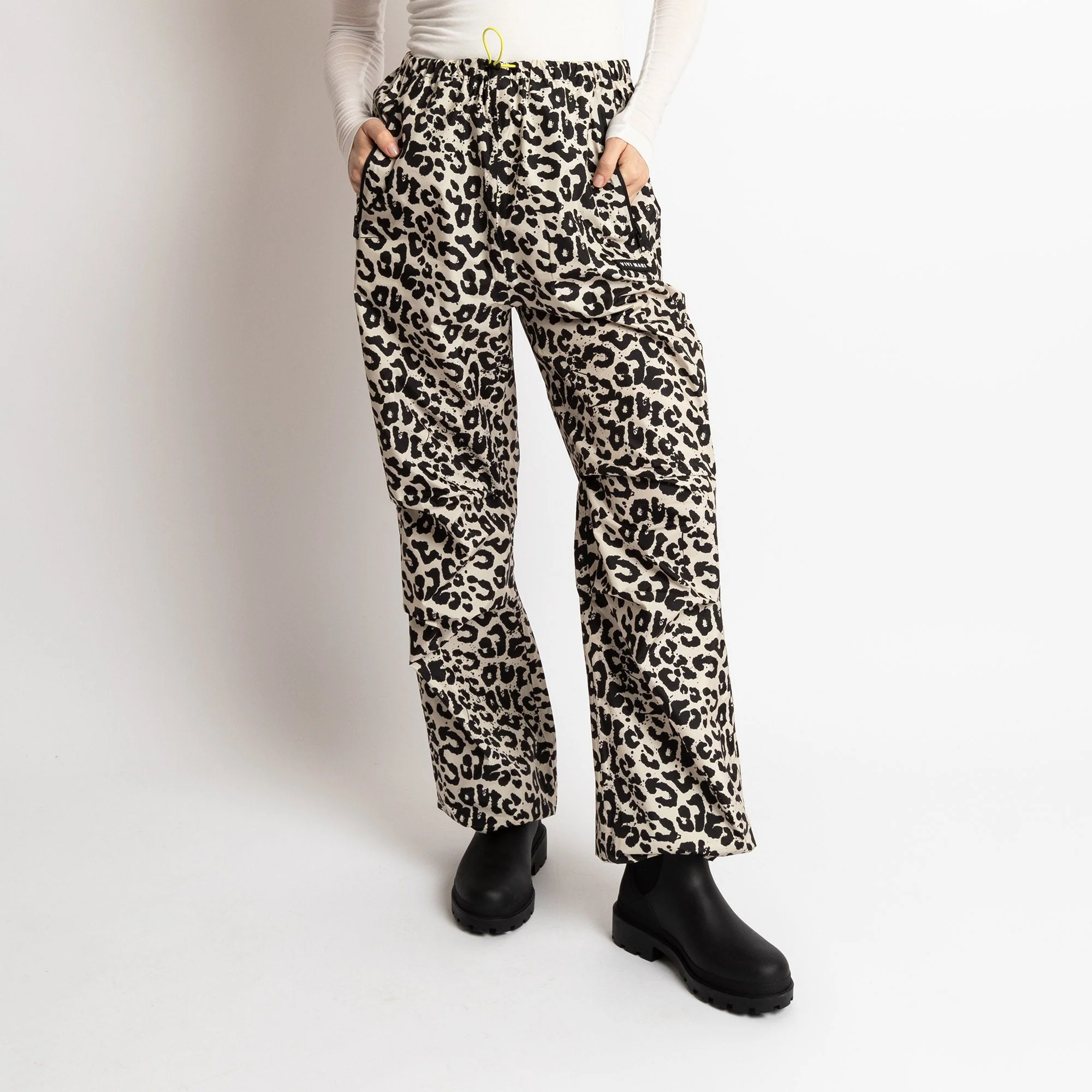 Rain Pants leo splashes black/sand - Image 6