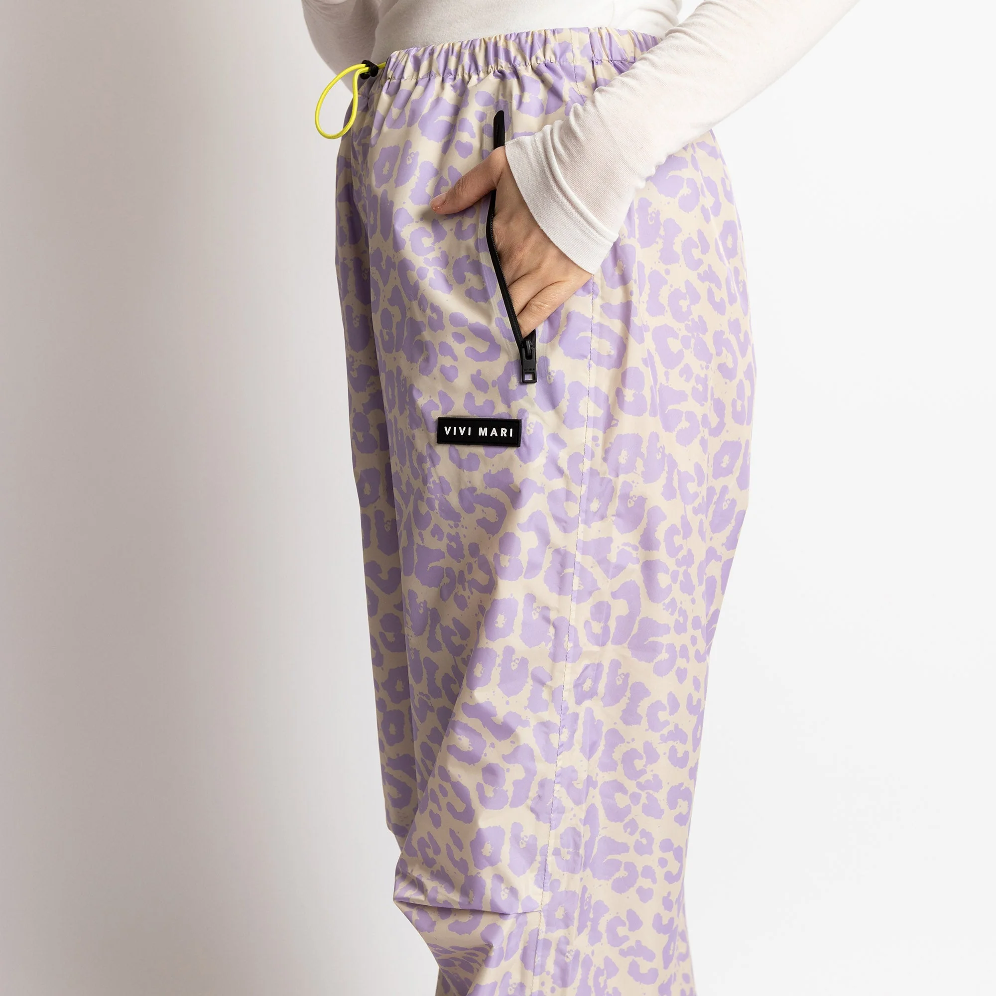 Rain Pants leo splashes lavender/grey - Image 5