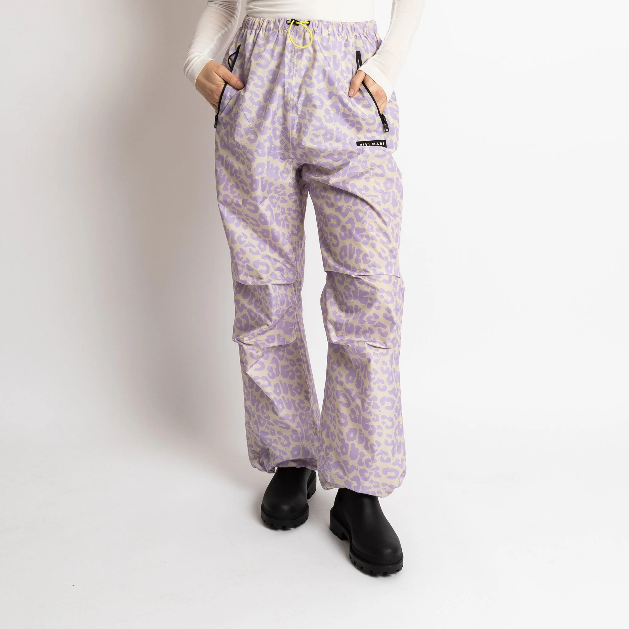 Rain Pants leo splashes lavender/grey - Image 8