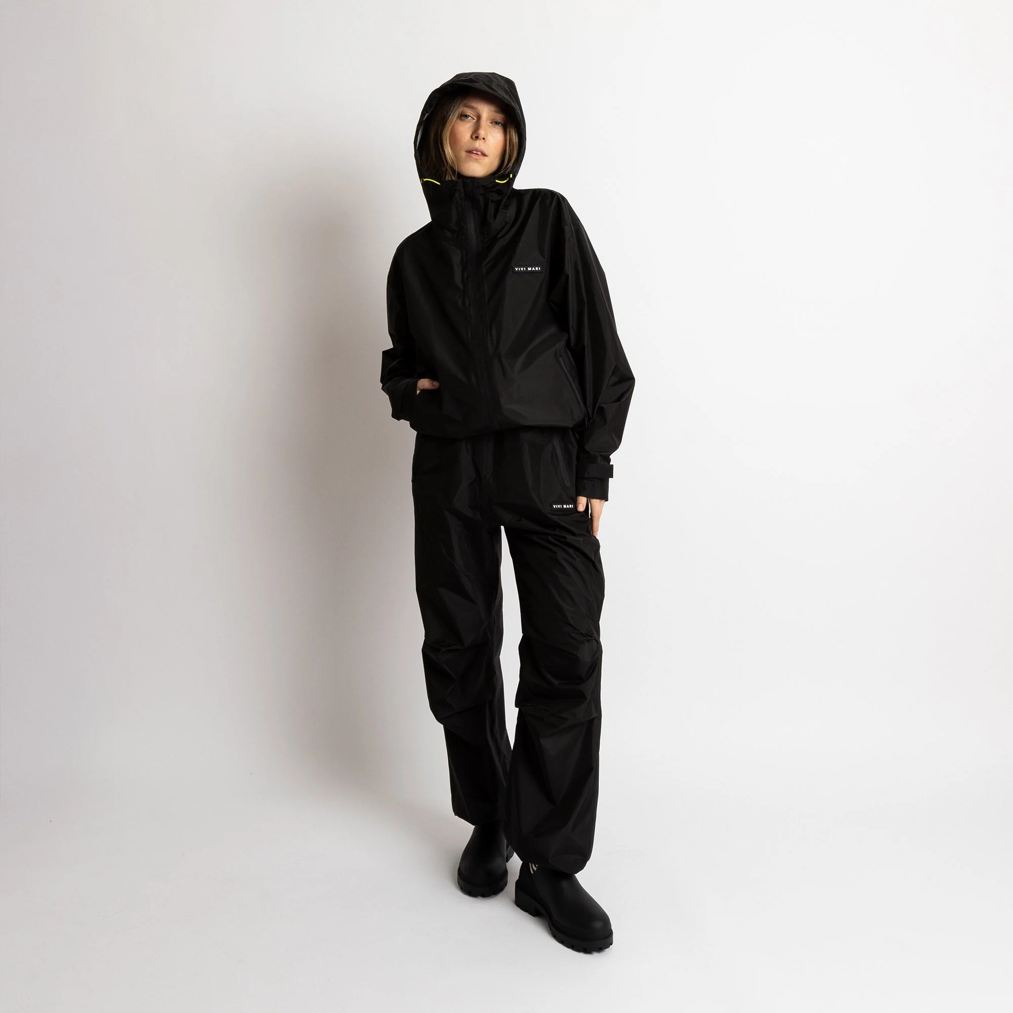 Rain Pants solid black - Image 7