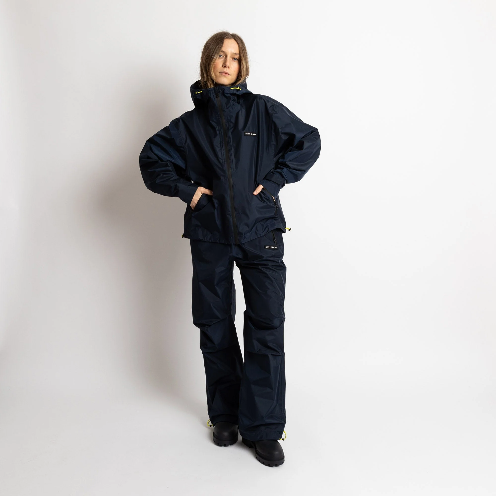 Rain Pants solid navy - Image 4
