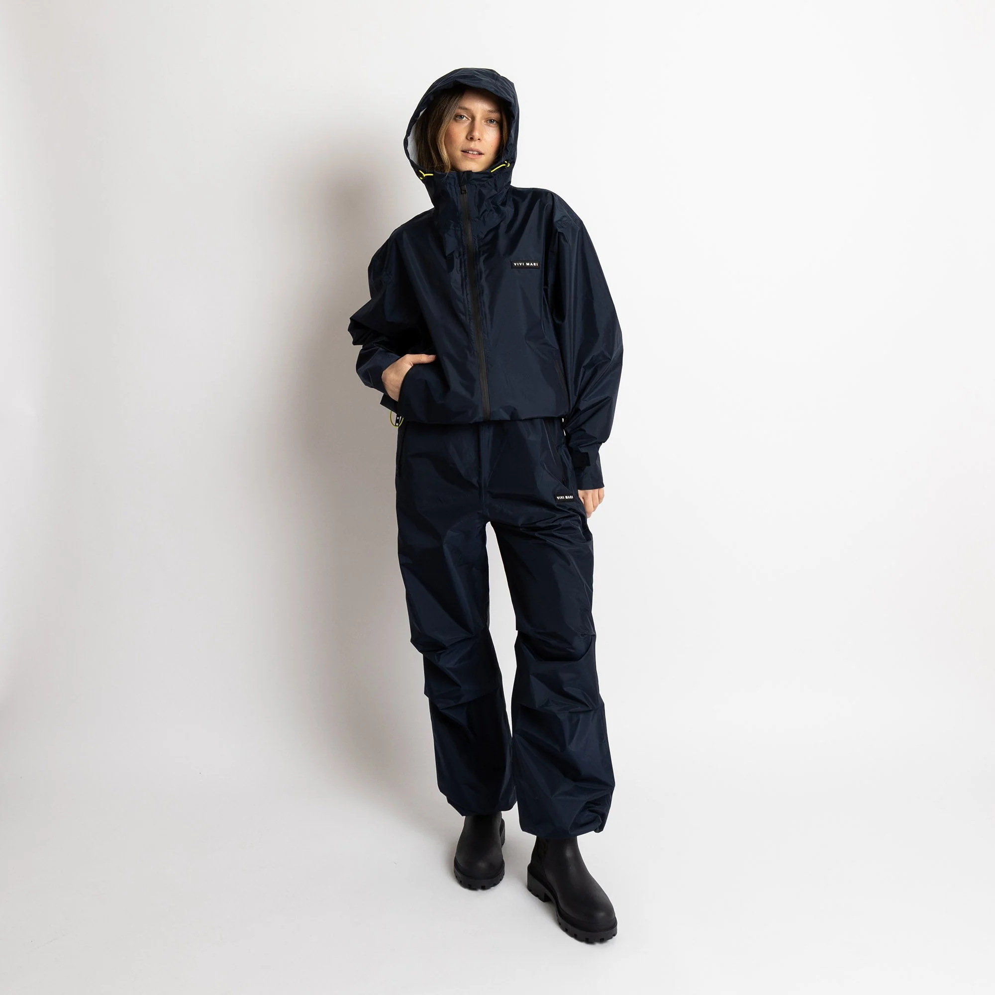 Rain Pants solid navy - Image 7