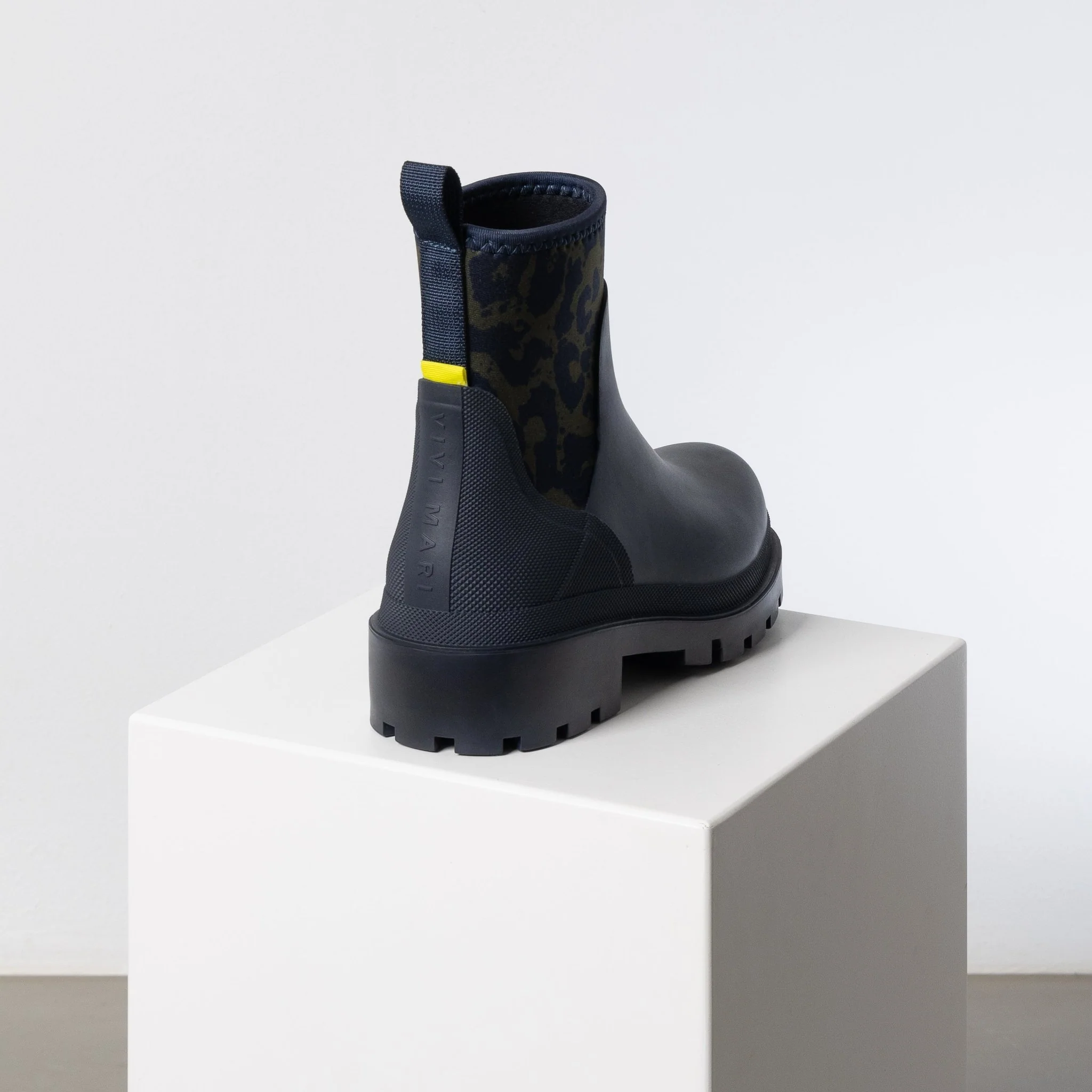 Rainboots short navy/leo navy-olive - Image 10